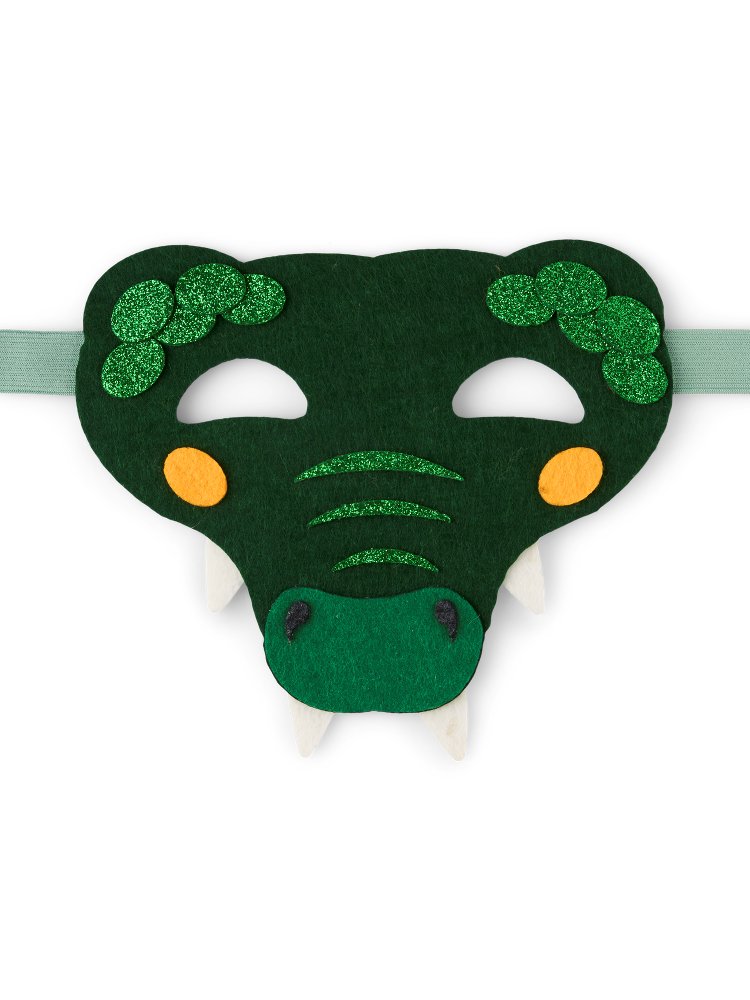 Dress-up mask crocodile