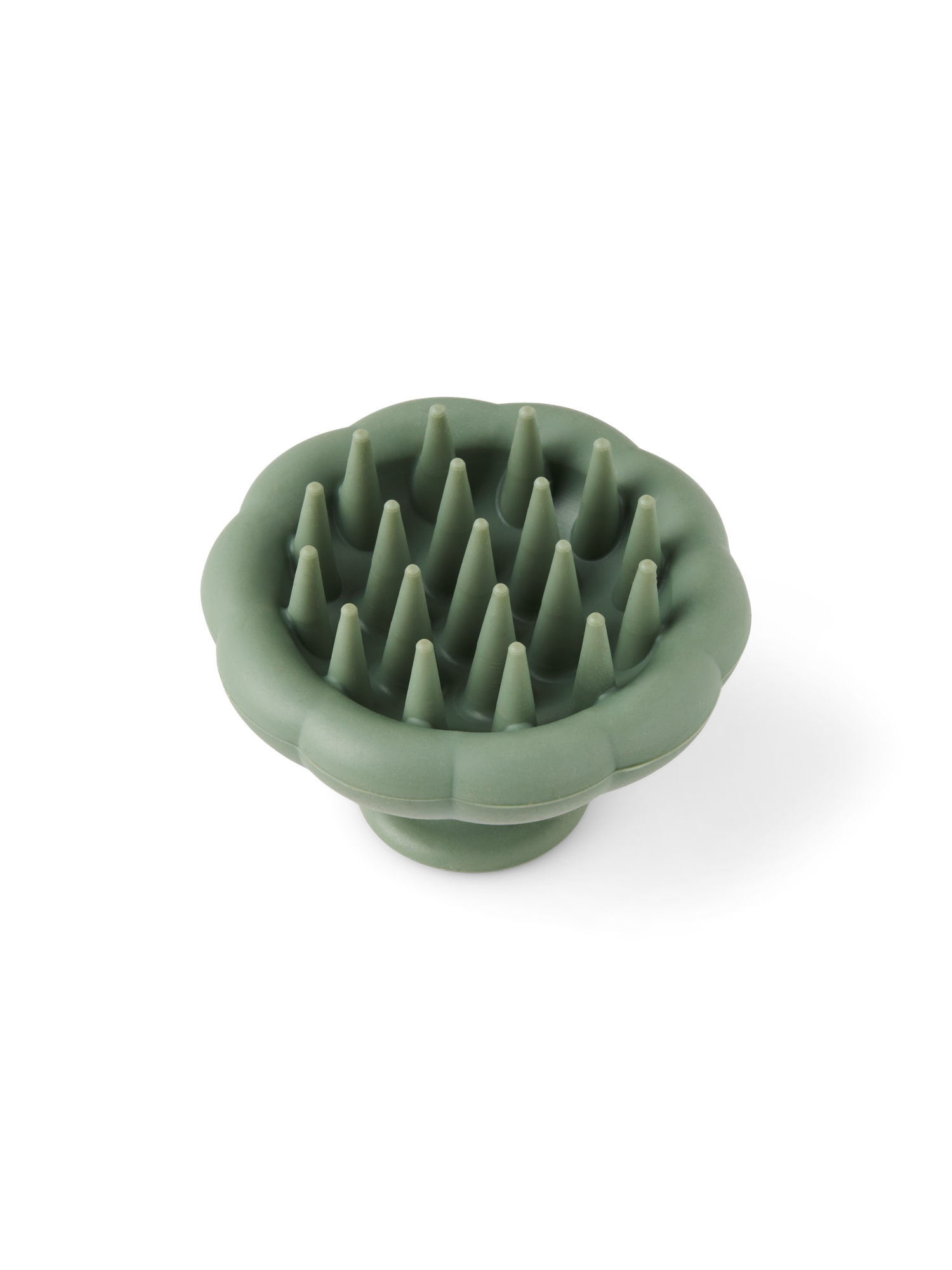 Scalp massager Silicone. 8.4 x 7 cm.