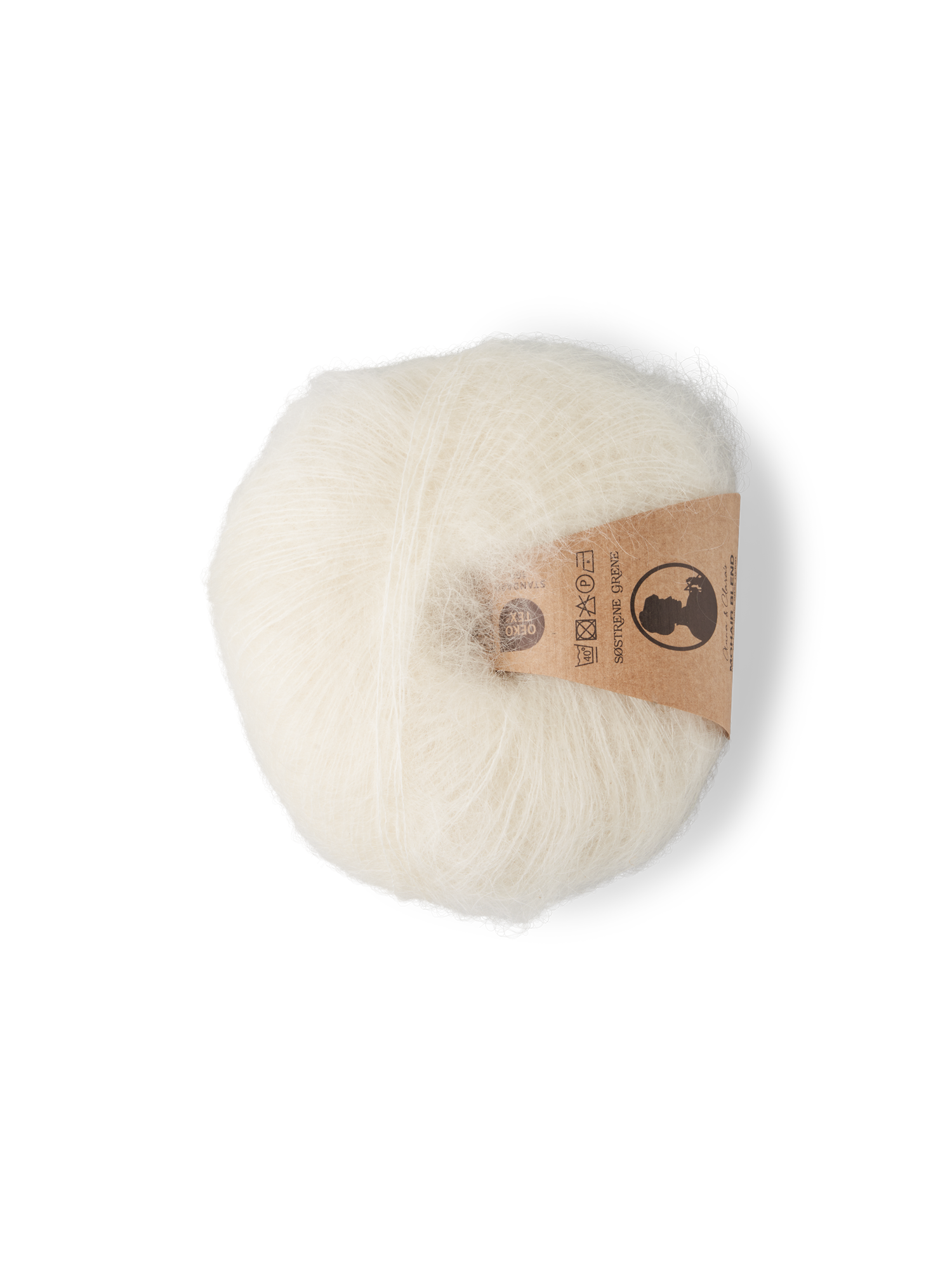 Mohair nylon yarn Mohair/nylon. 25 g.