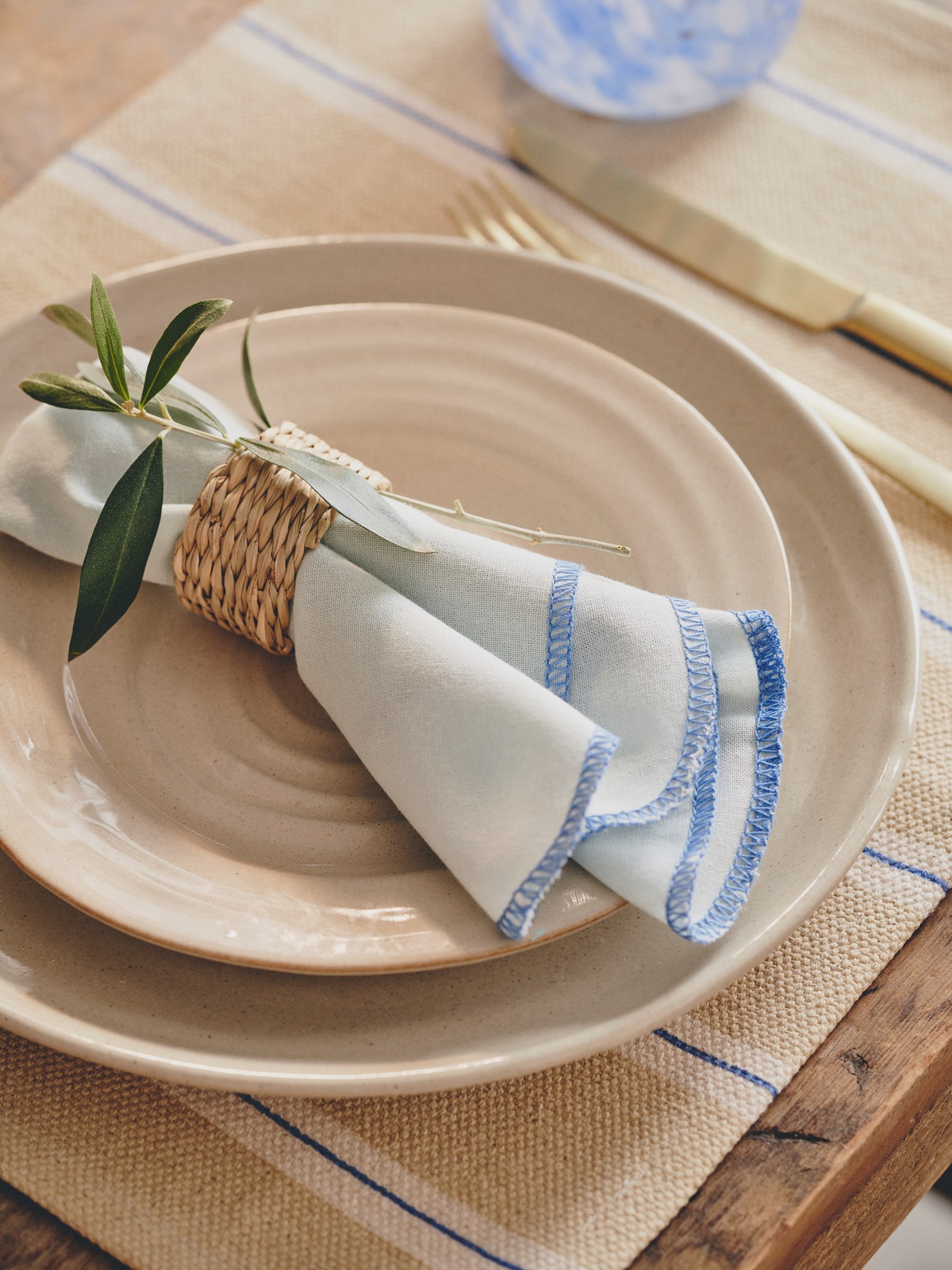 Cloth napkins 40 x 40 Cotton. 40 x 40 cm. 4 pcs.