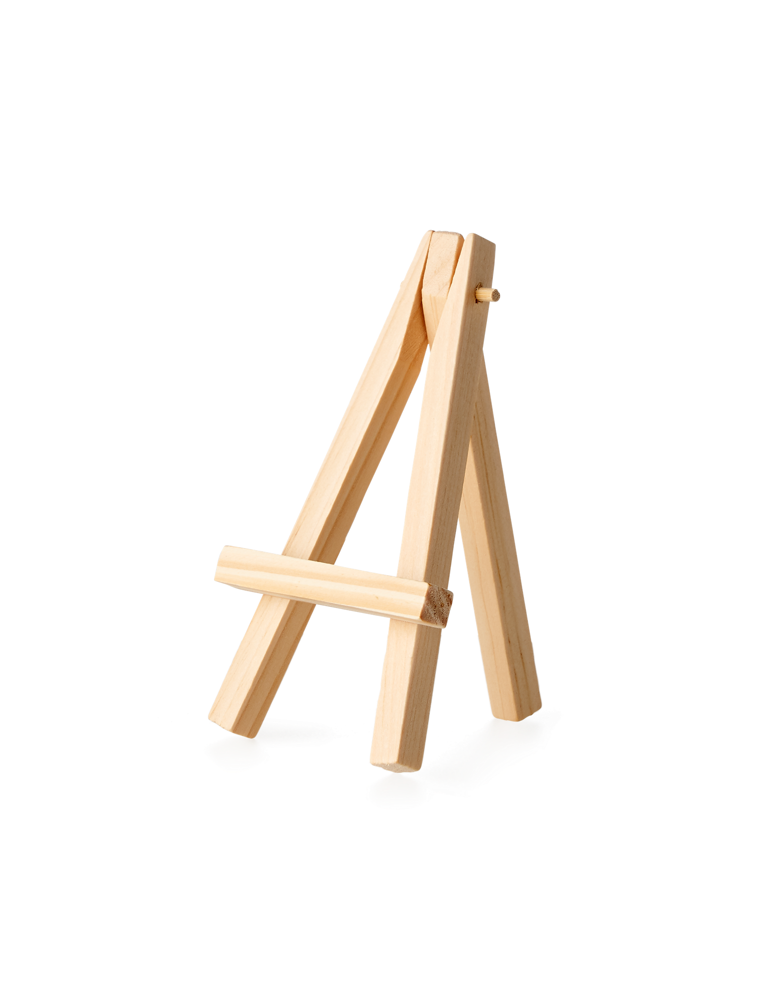 Mini easel Pine wood. 11,8 cm.