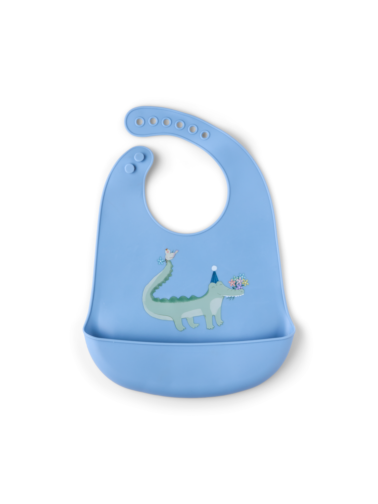 Food bib Silicone. 31 x 23 cm.