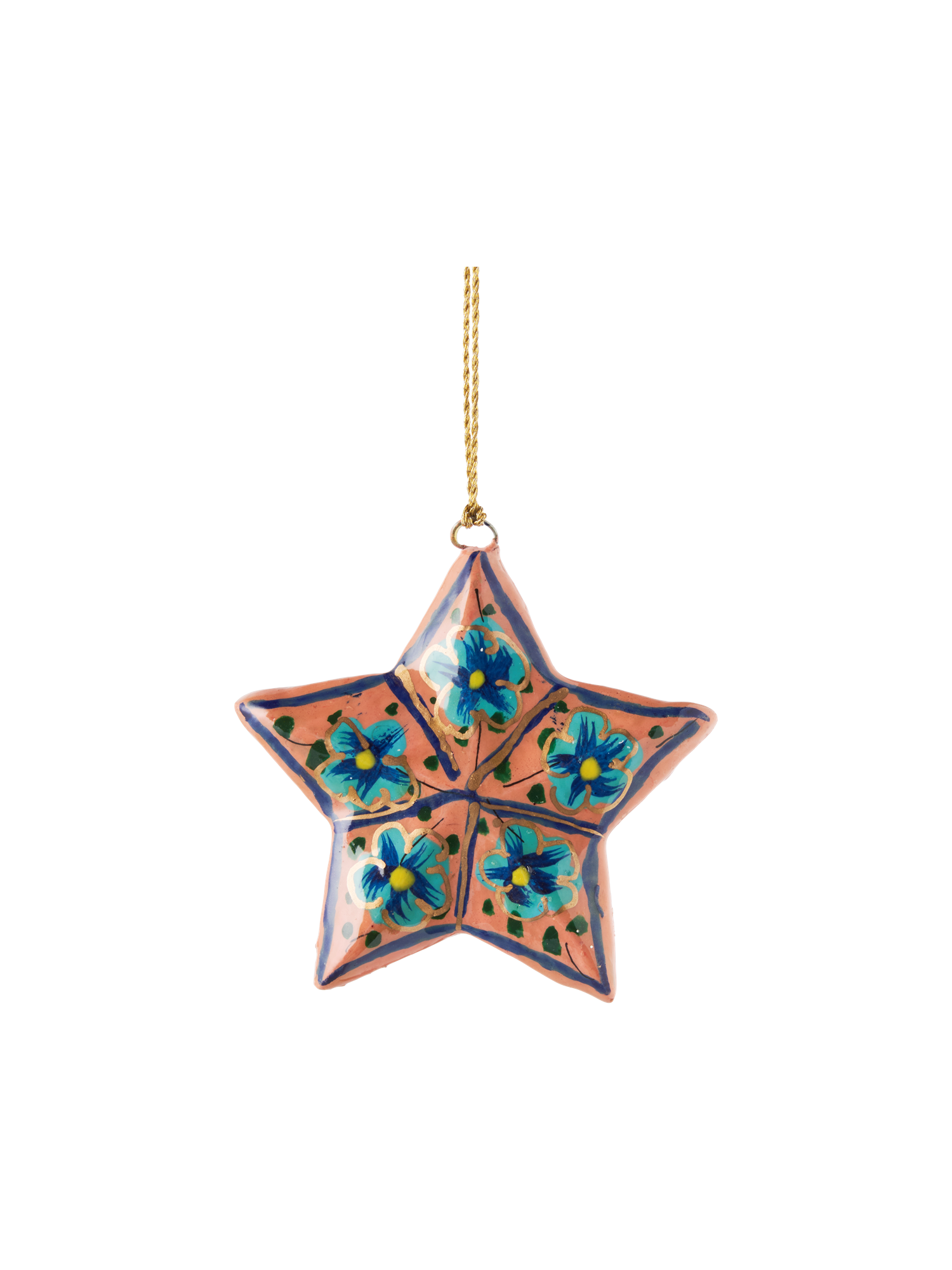 Star ornament Paper. 6 cm.