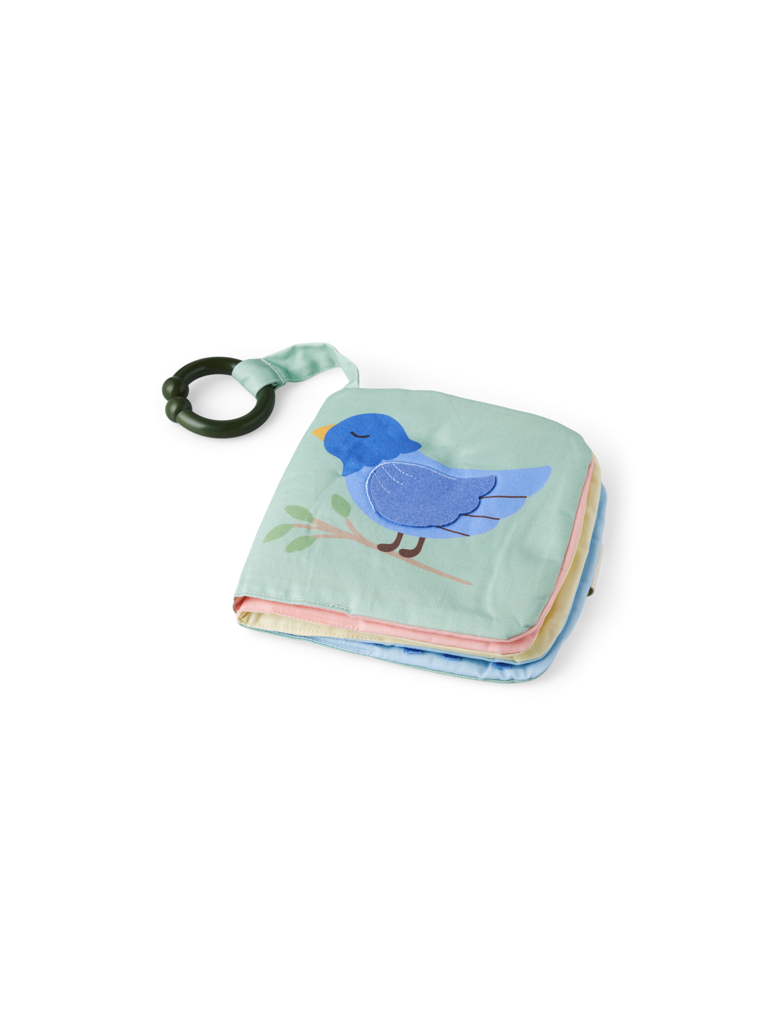 Soft peek-a-boo book 15 x 15 cm.