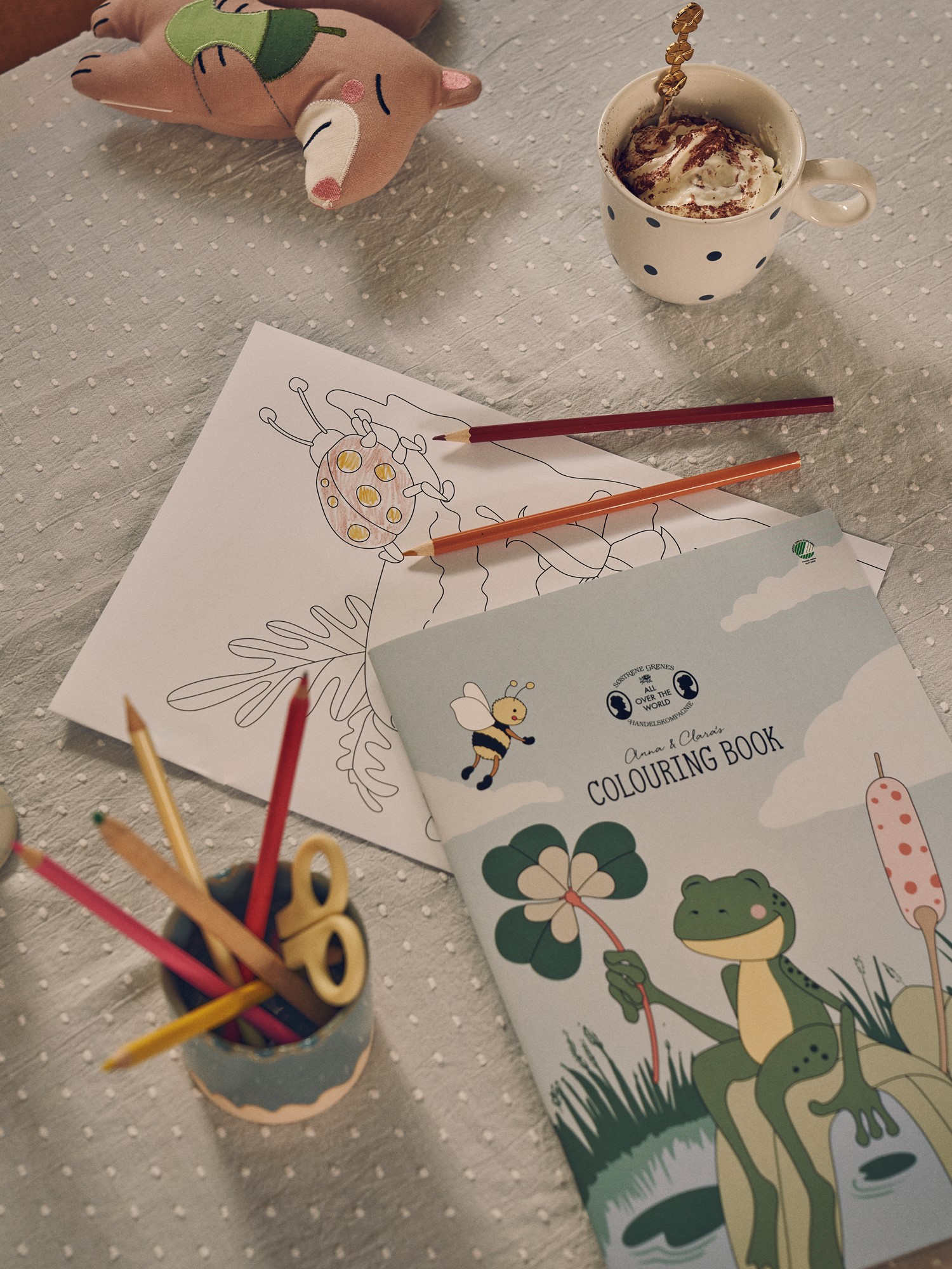 Colouring book A4 Paper. A4. 24 pages.