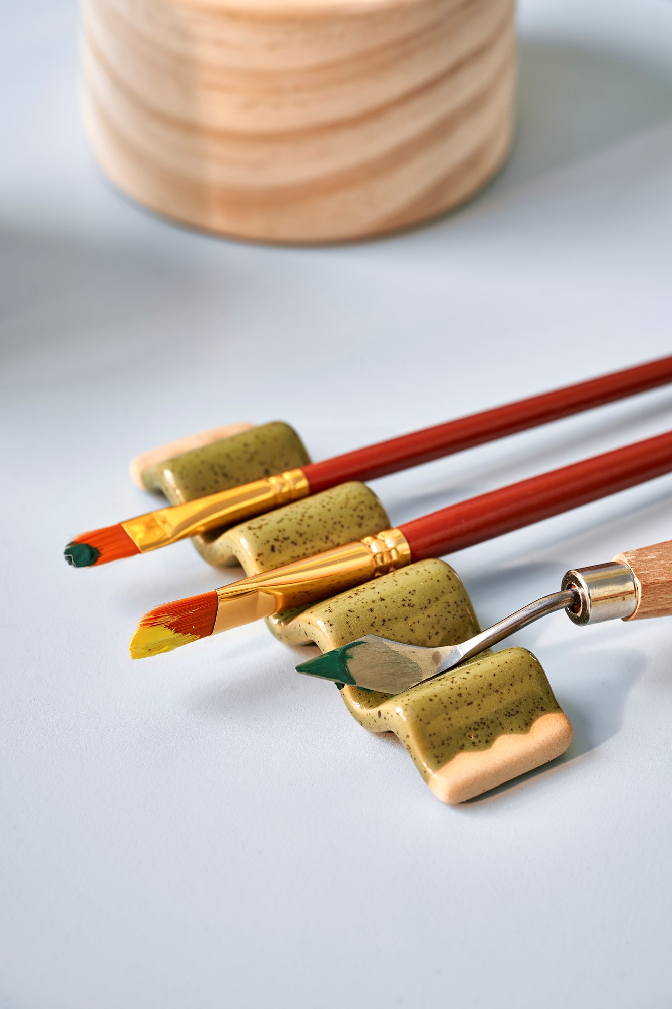 Painting spatula 1 Wood.