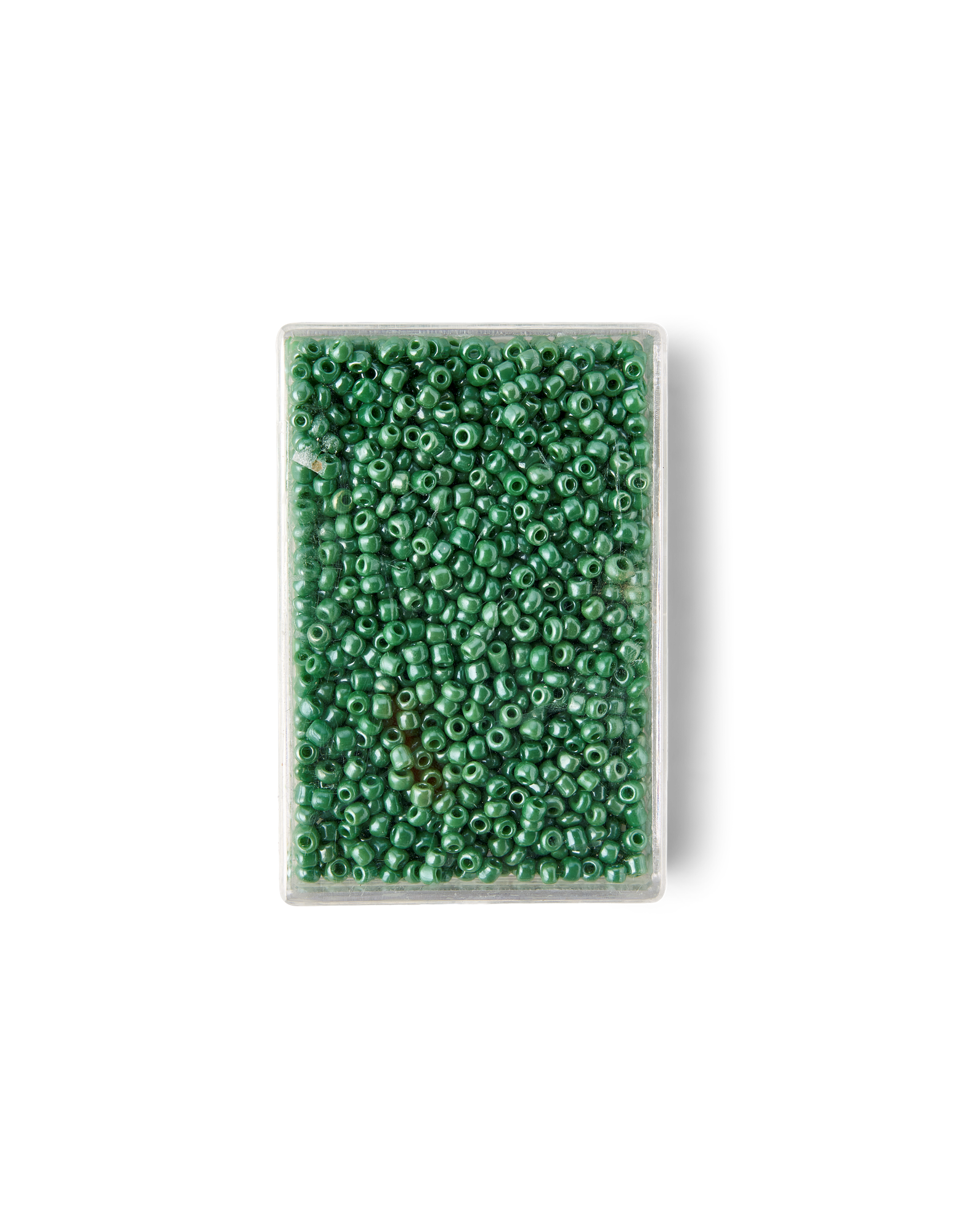 Glass beads Glass. 2 x 1.5 mm. 25 g.