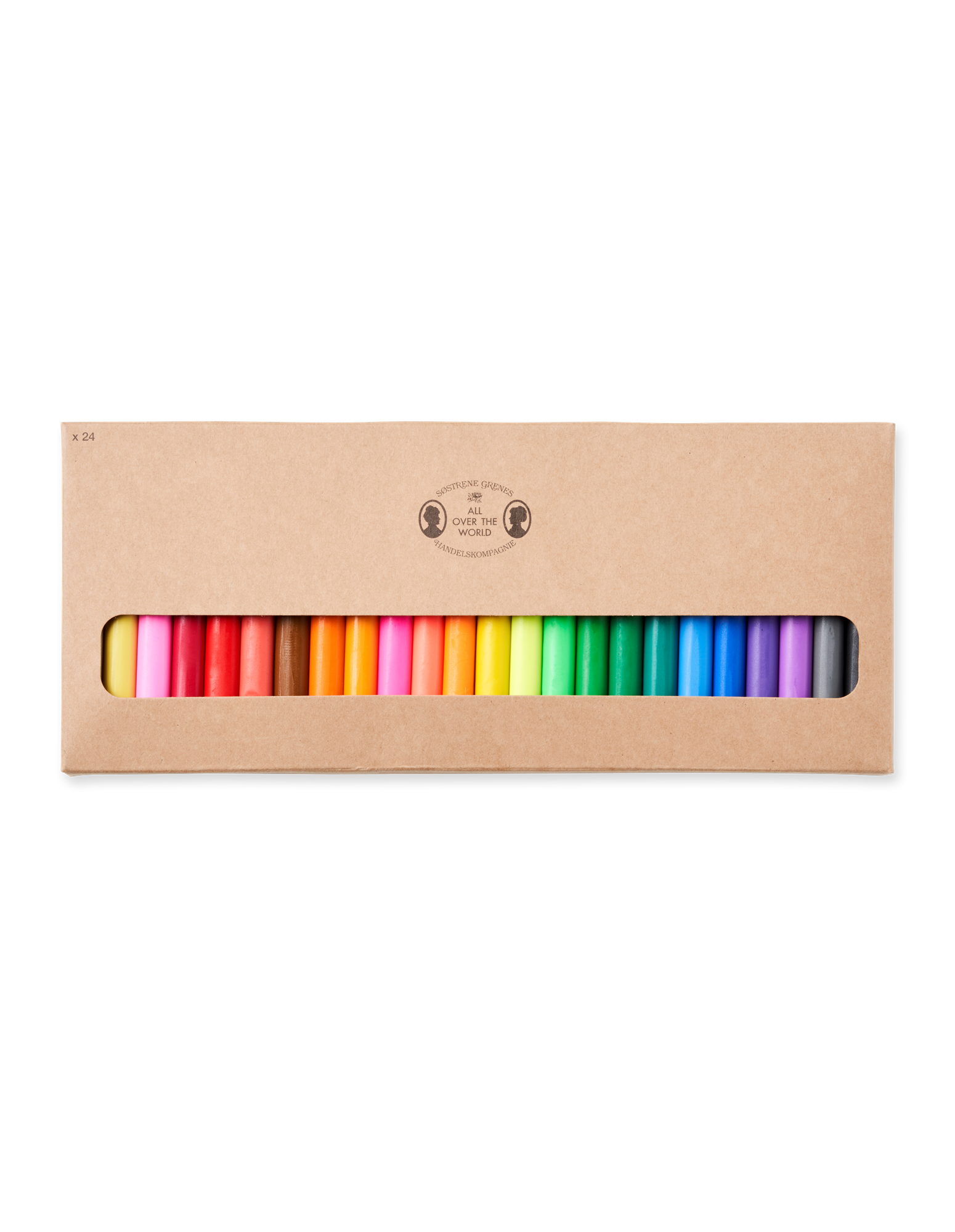 Modelling clay 500 g. 24 pcs.