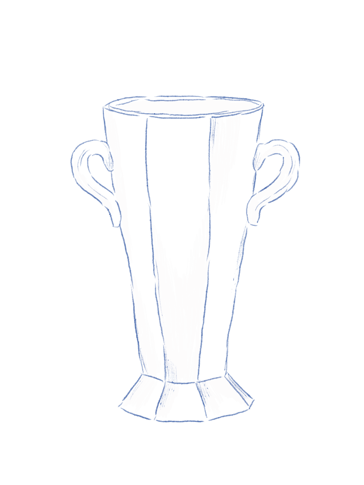 Vase Stoneware. 11.1 x 21.4 cm.