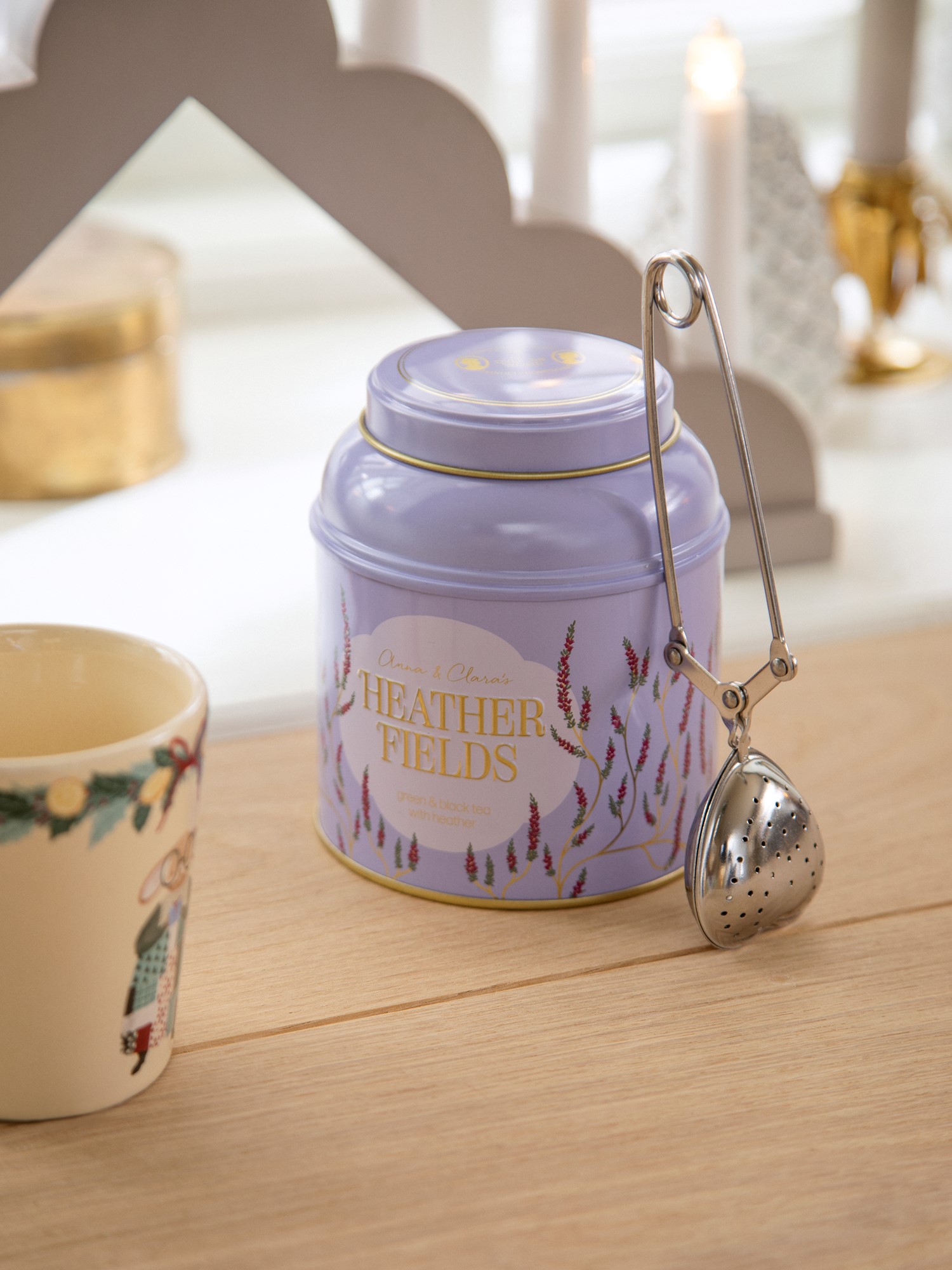 Tea strainer Stainless steel.