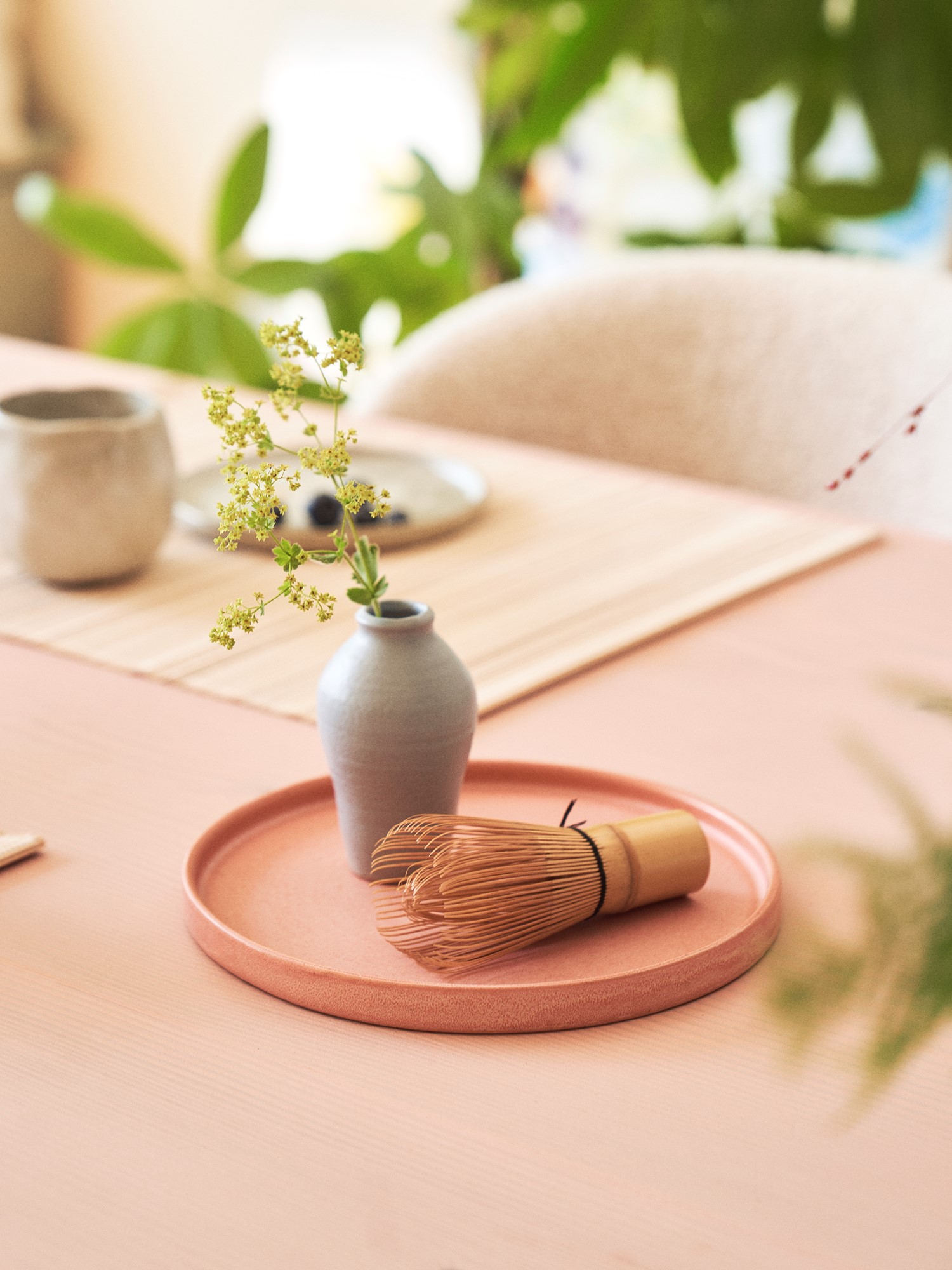 Decorative tray Stoneware. Ø18 cm.