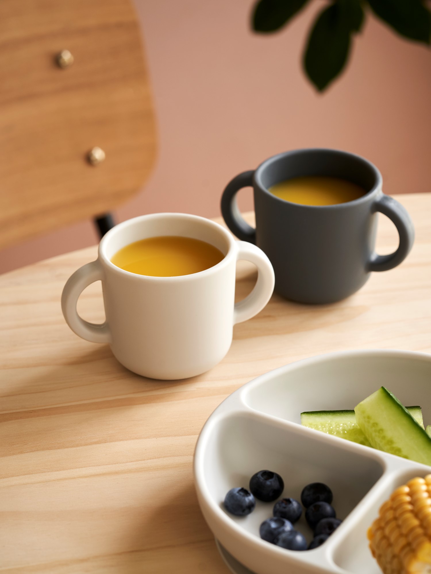 Baby cups with handles Silicone. 150 ml. 2 pcs.