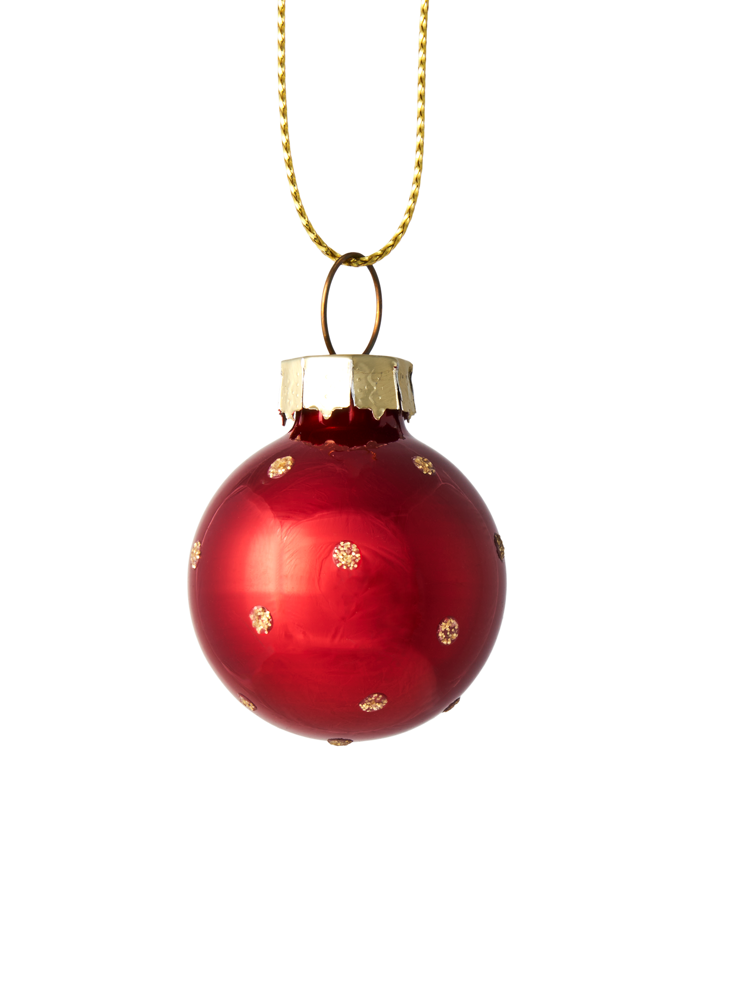 nChristmas bauble Ø3 Glass. Ø3 cm.