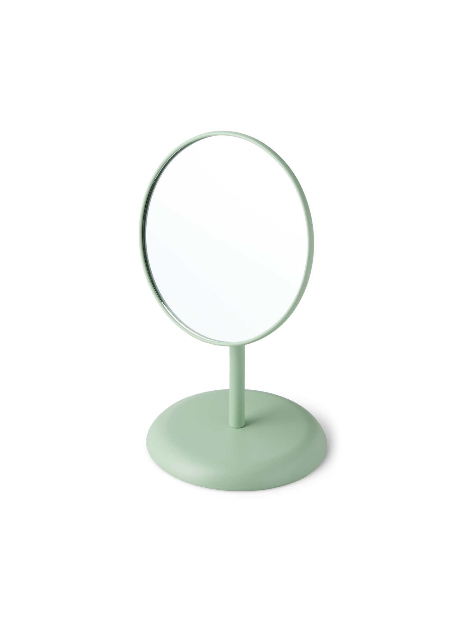 Table mirror Metal/glass. Ø17 x 27.5 cm.