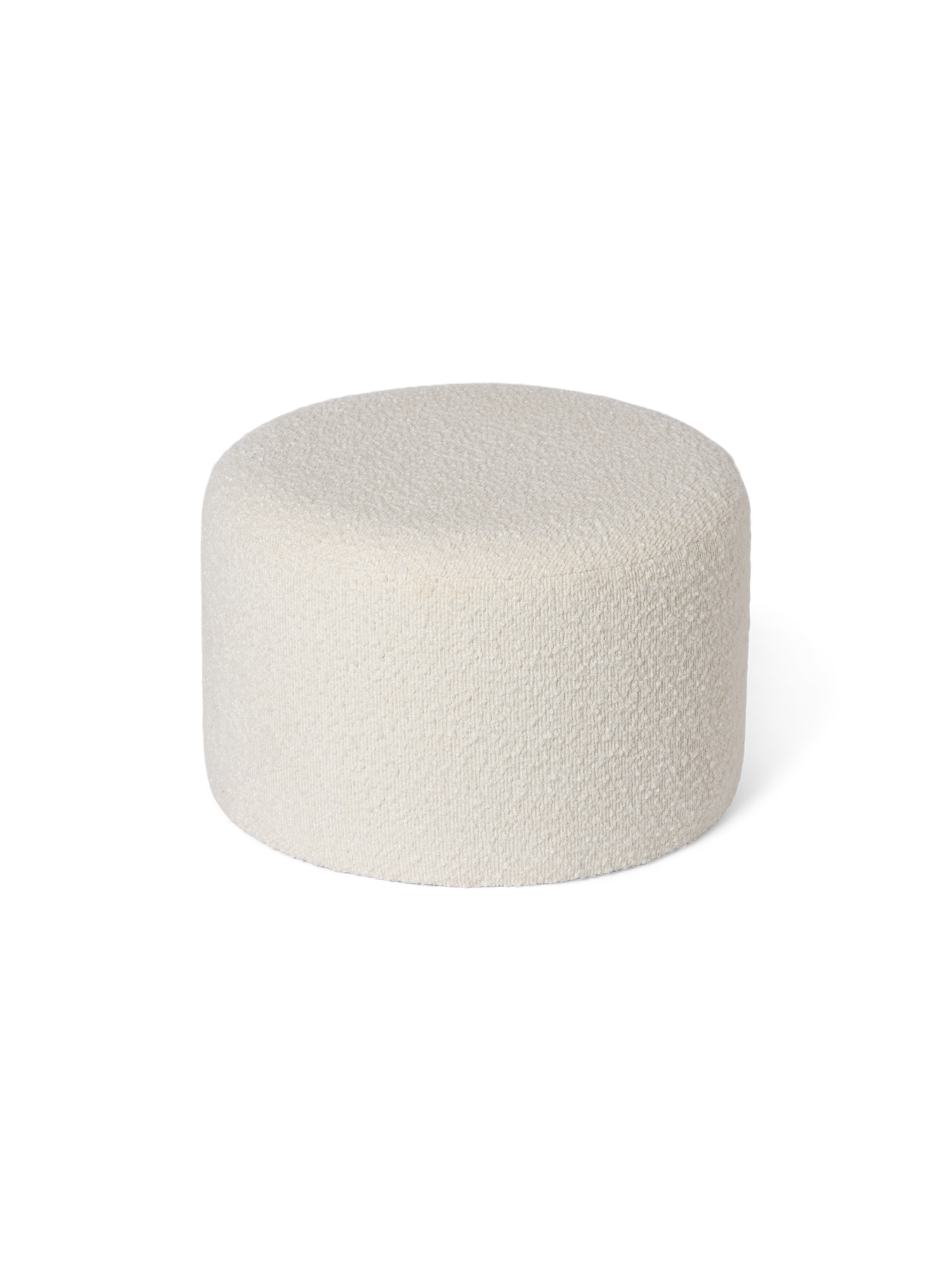 Pouffe MDF/polyester/polyurethane. Ø39 x 25 cm.