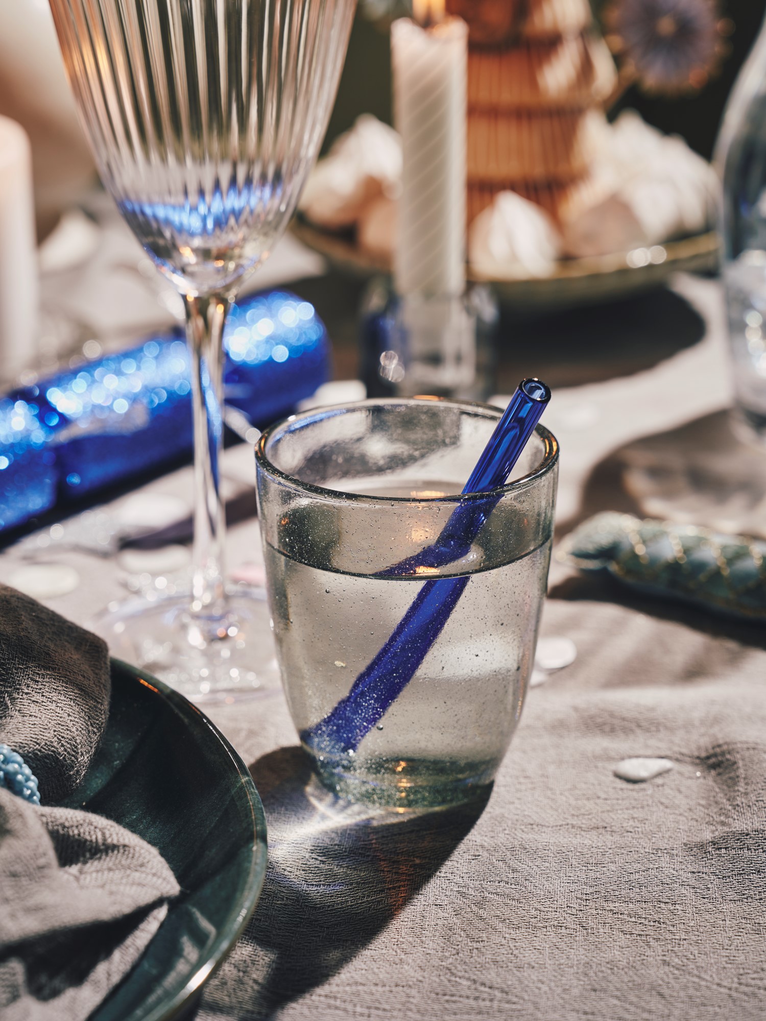 Drinking glass Glass. Ø7.5 x 9 cm.