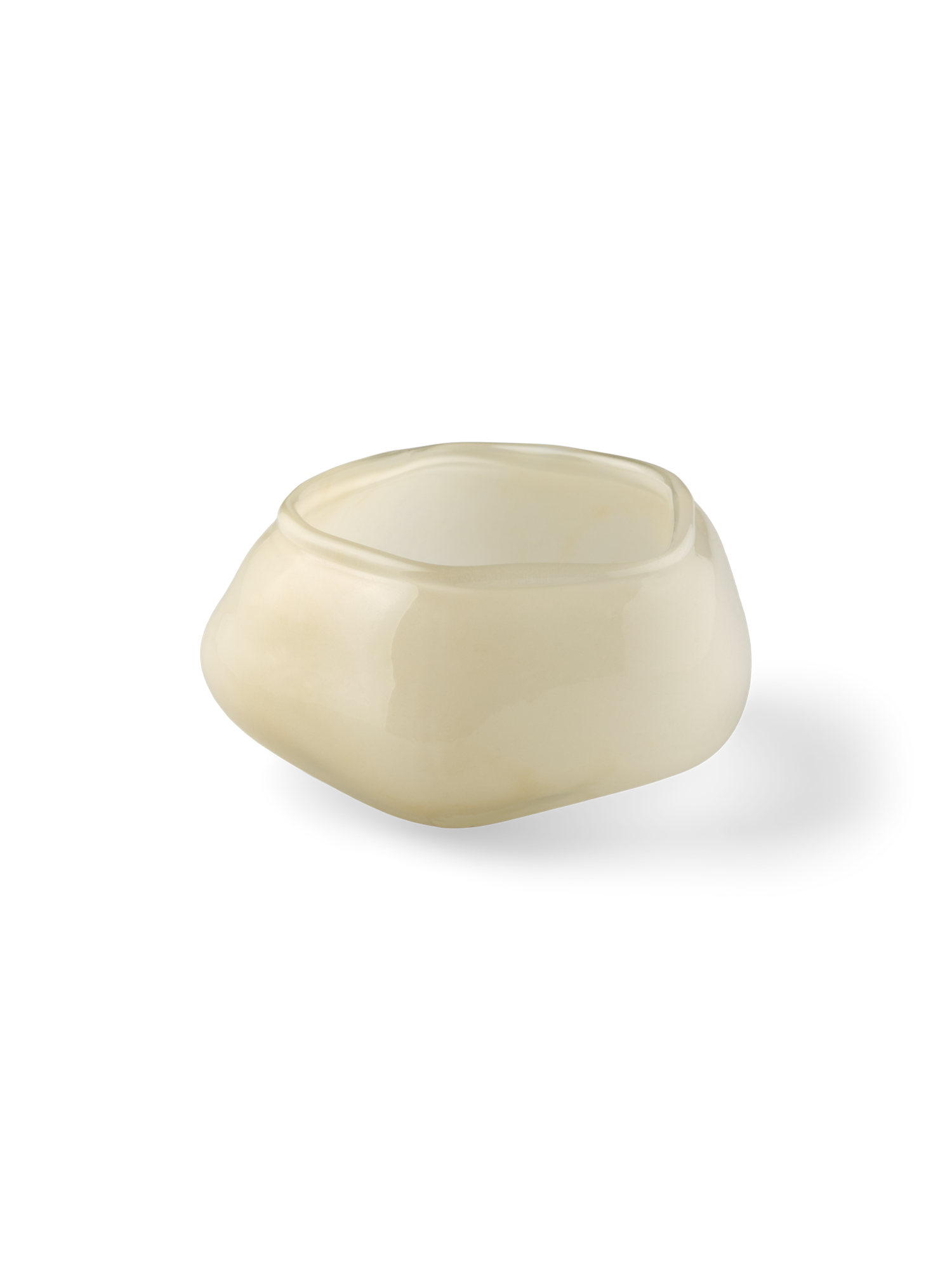 Decorative bowl Glass. 10 x 10 x 5 cm.