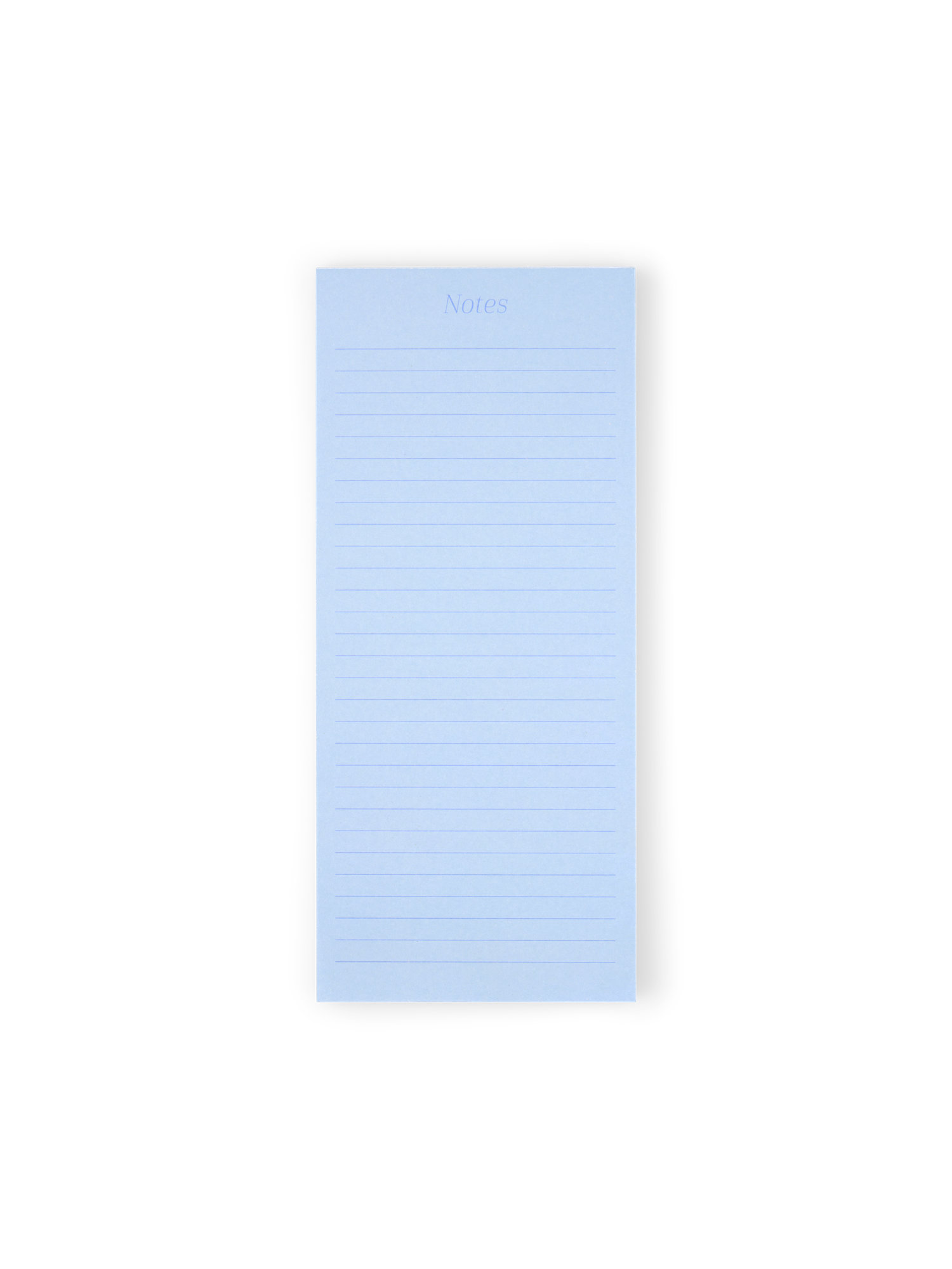Notepad Paper. 20 x 8.7 cm. 50 sheets.