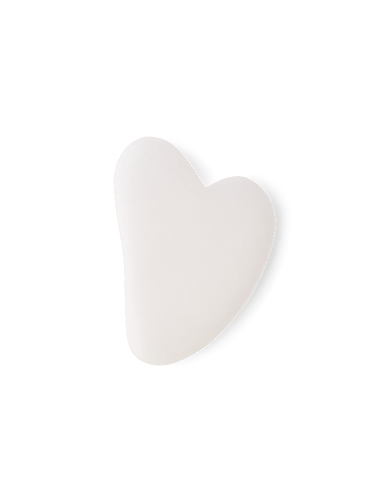 Gua sha stone Nephrite jade. 2 x 5.6 x 14.5 cm.