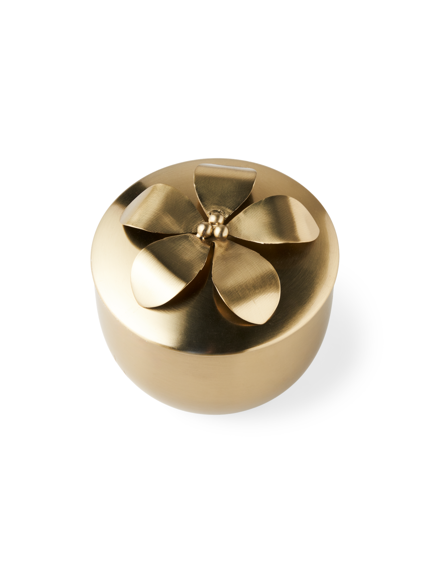 Decorative jar Iron. Ø10 x 7.5 cm.