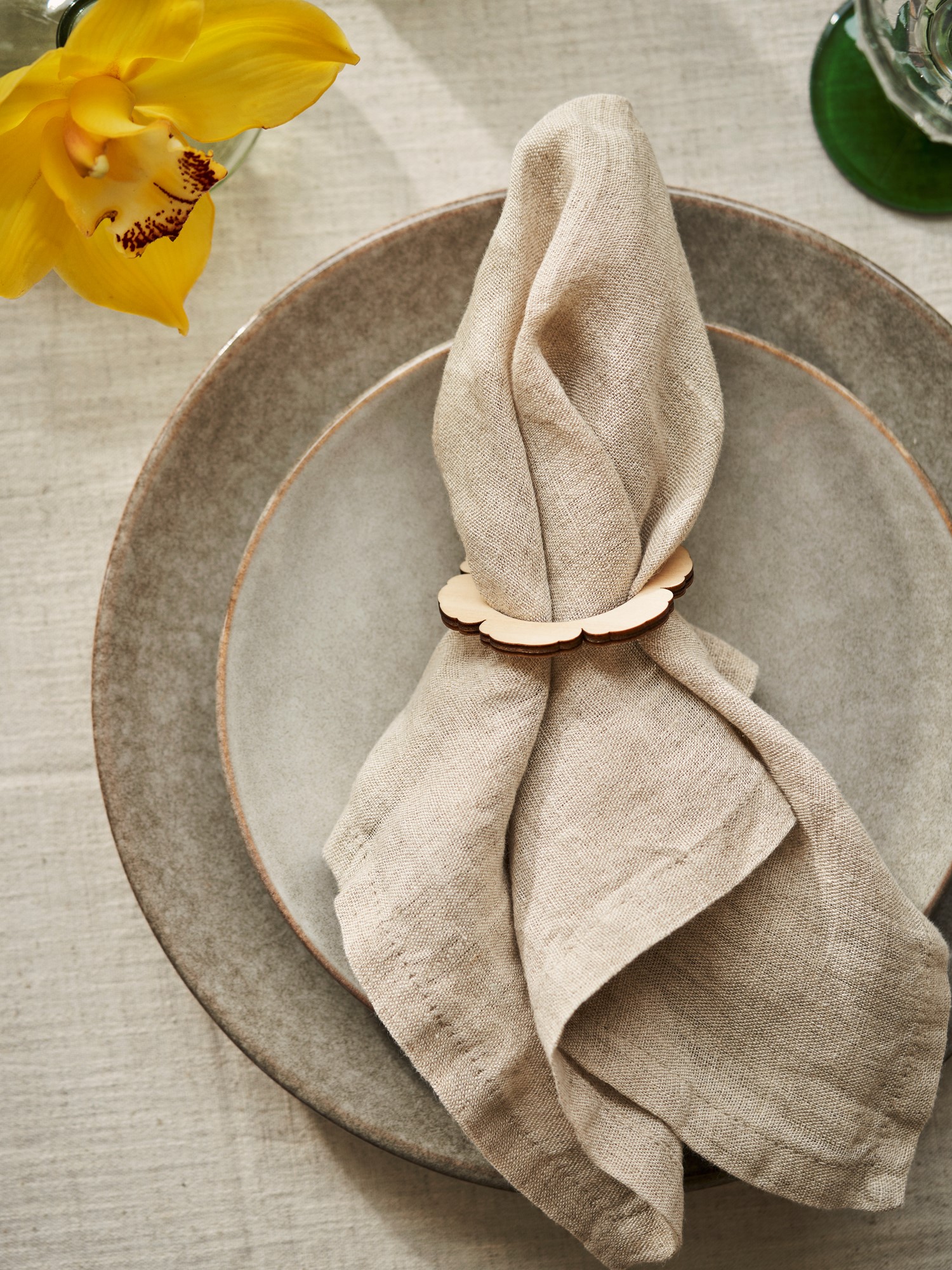 Cloth napkins 4-pack Linen. 40 x 40 cm. 4 pcs.