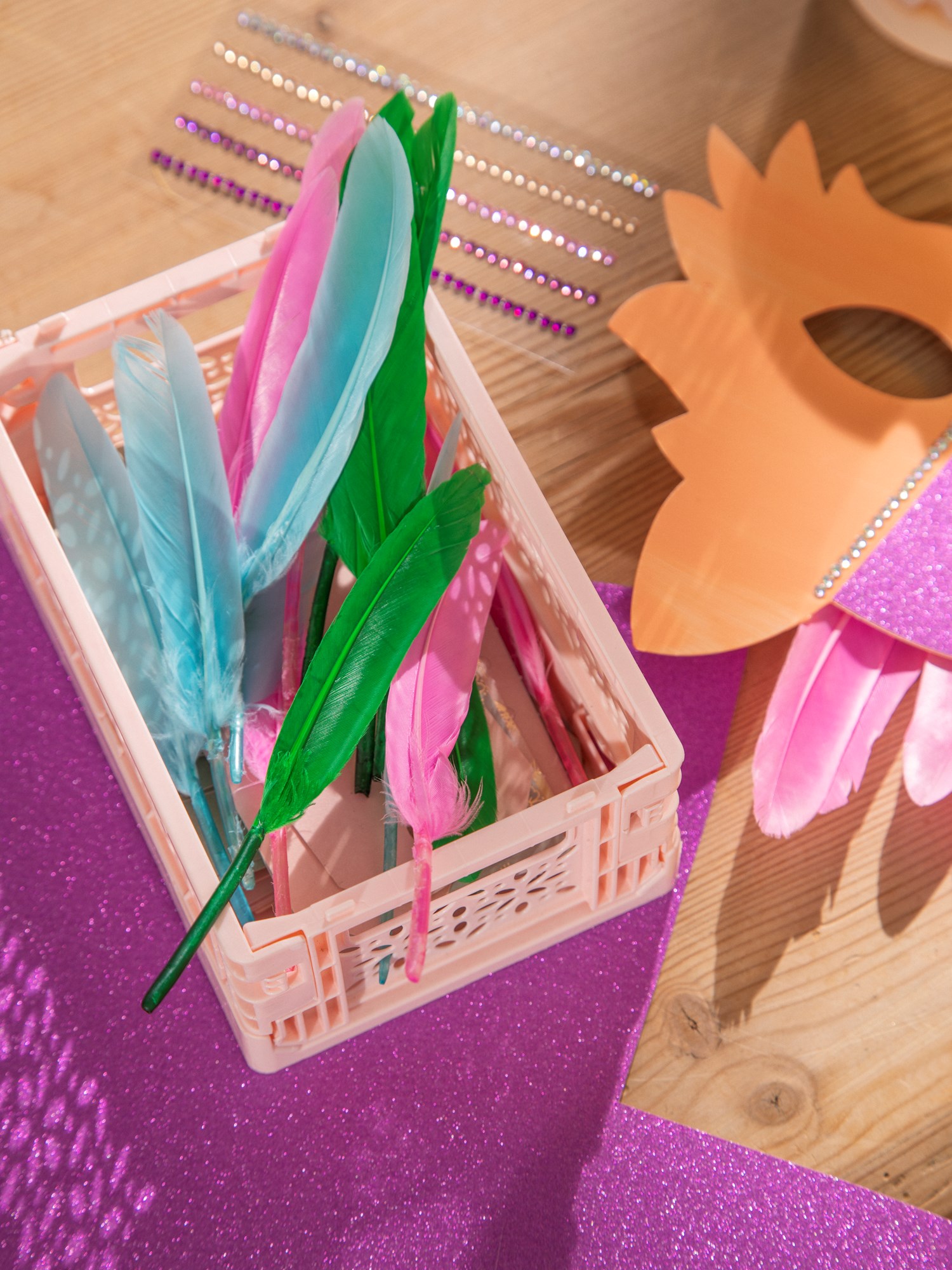 Goose feathers 10-15 cm. 15 pcs.