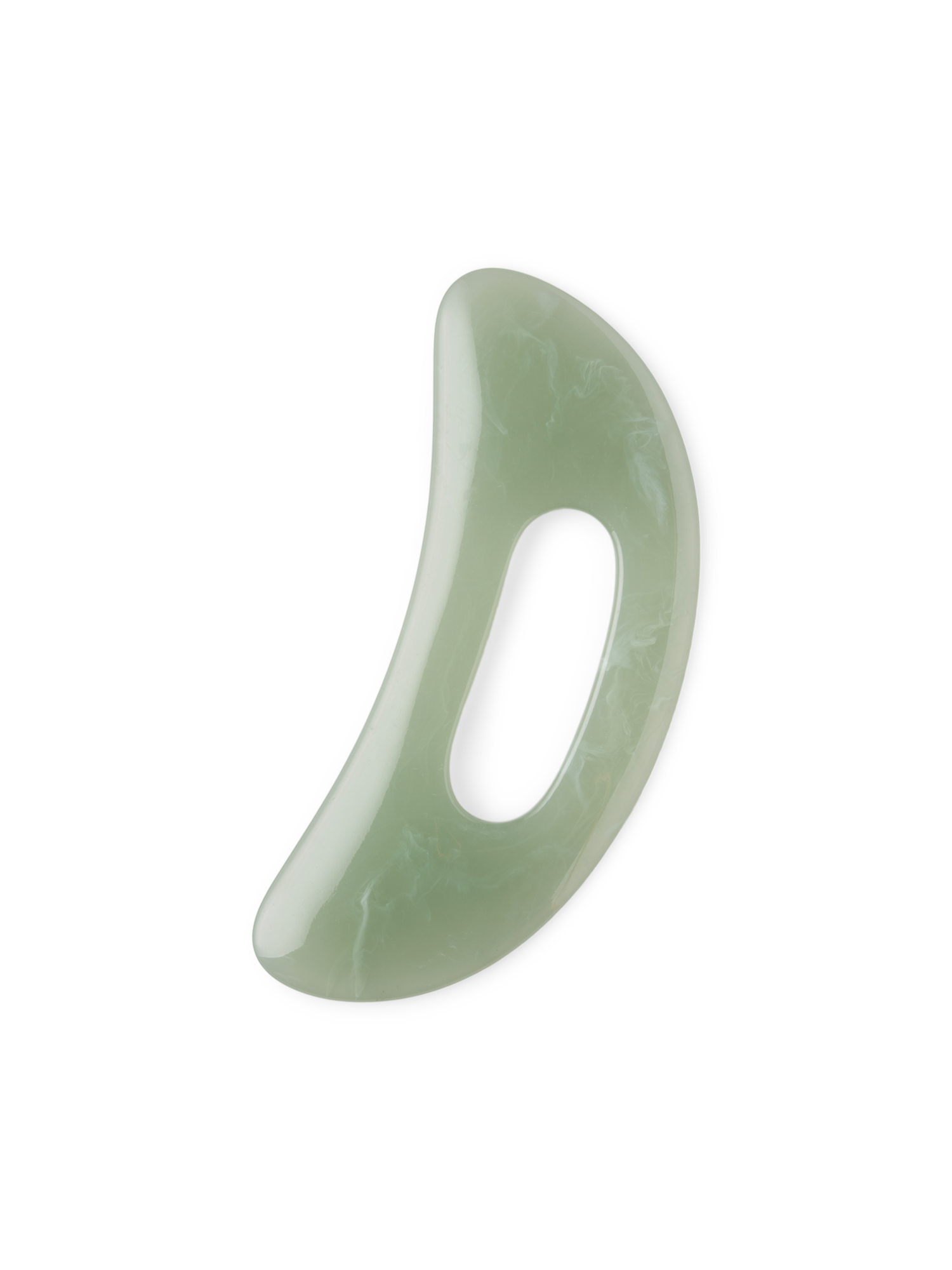Gua sha for body 17.5 x  7 x 1 cm.