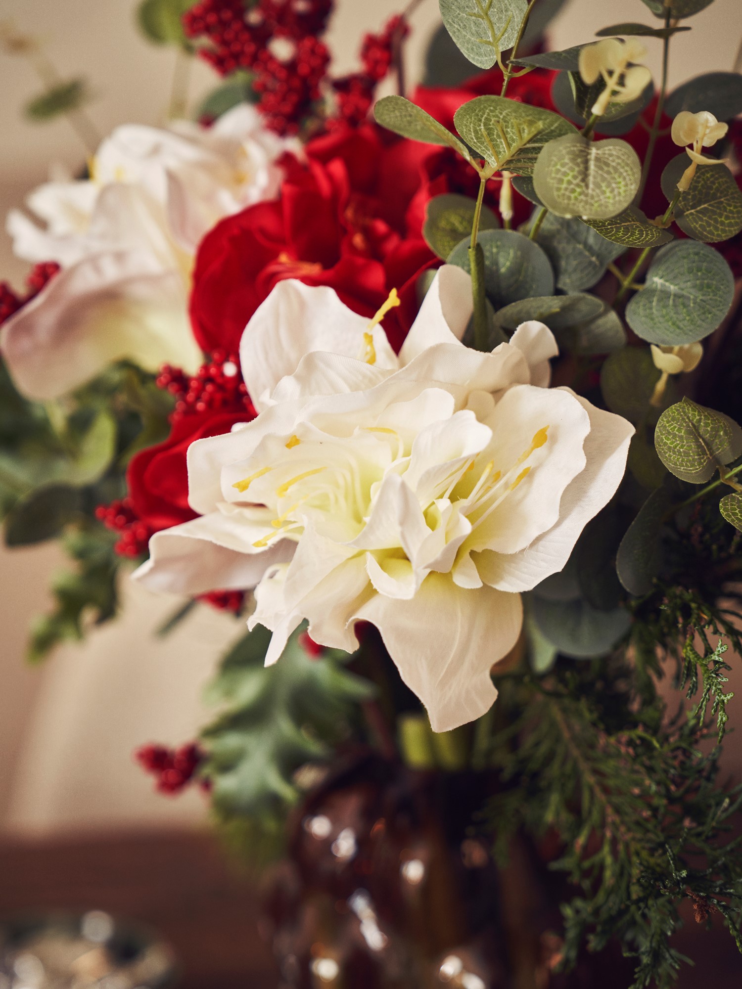 Artificial flower amaryllis 62 cm.