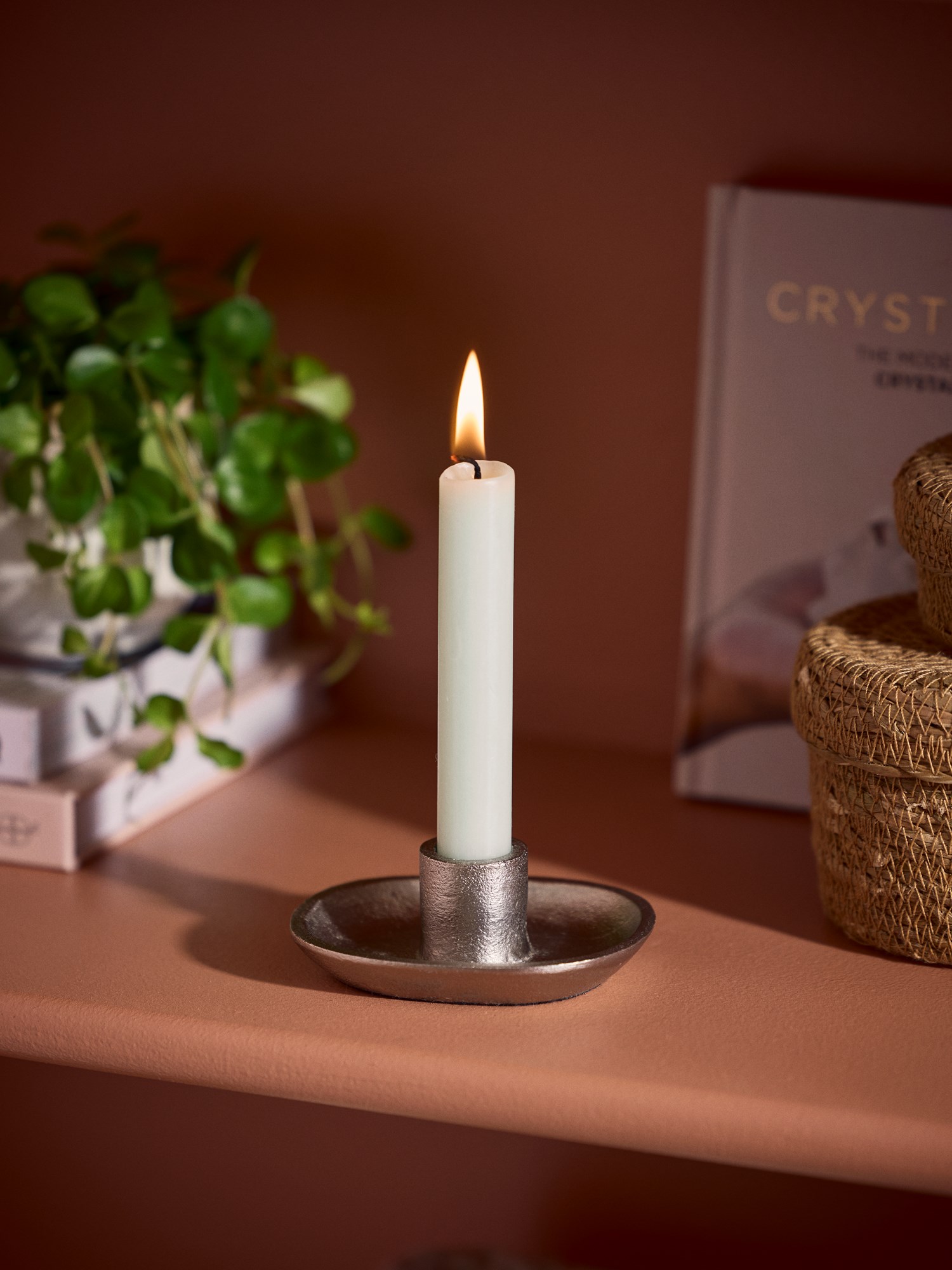 Candleholder 10 x 8 x 4 cm.