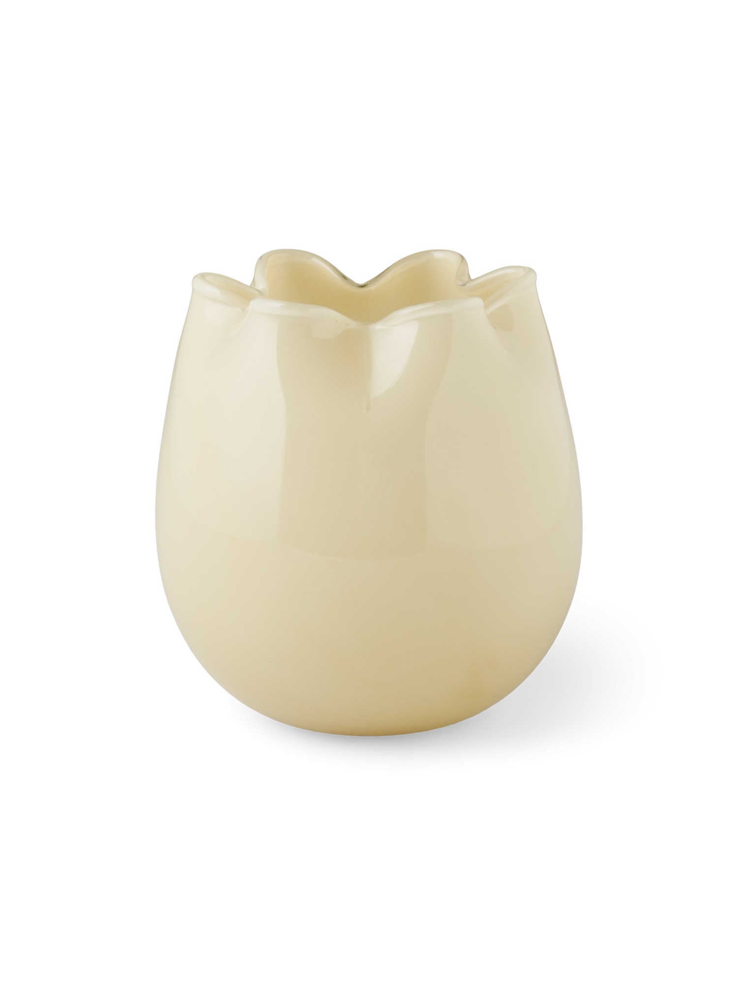 Vase Glass. 15 x 15 cm.