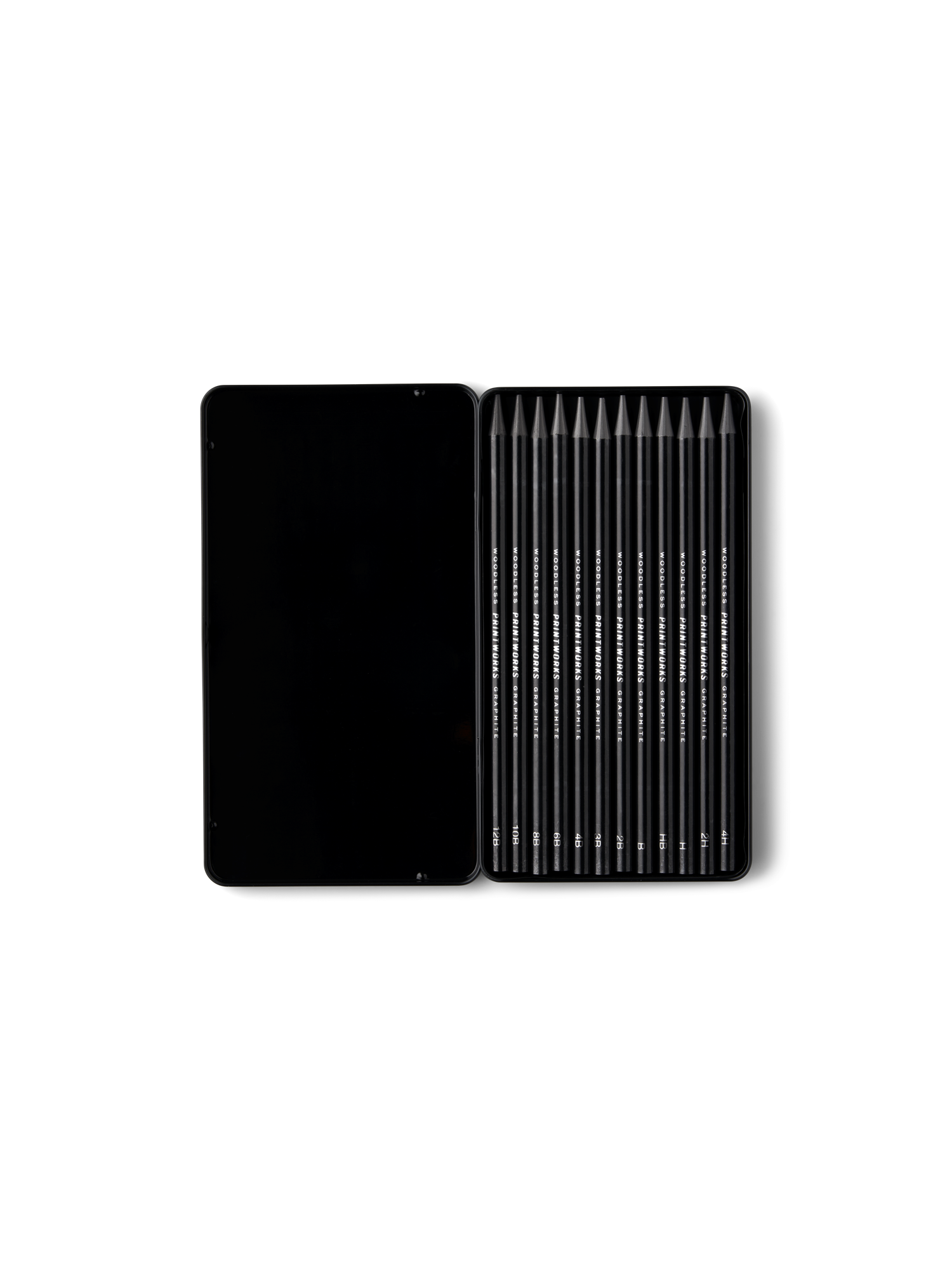 Colouring pencils Graphite Linden wood. 12 pcs.