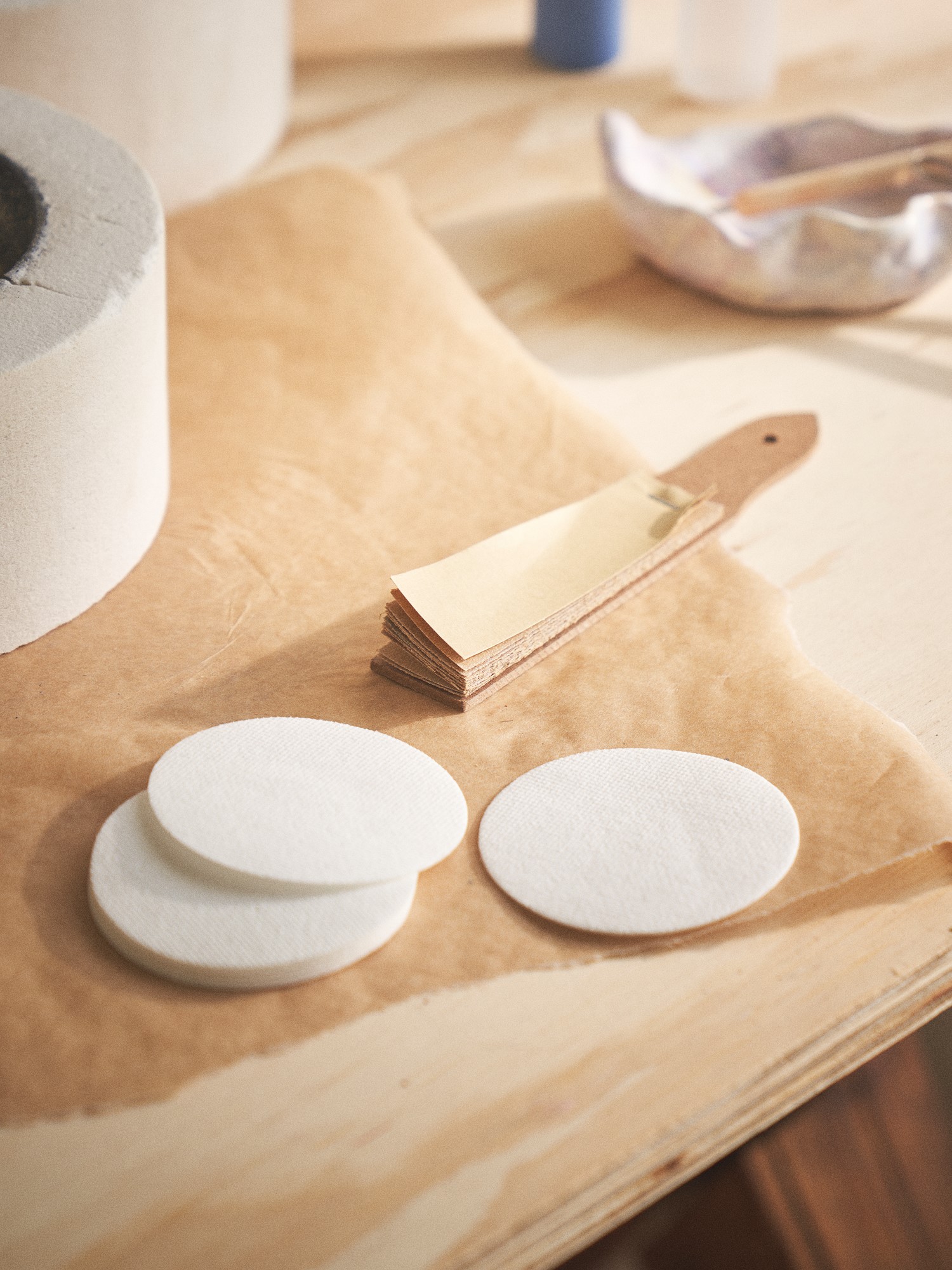 Sandpaper 16.5 x 2.9 cm. 12 pcs.