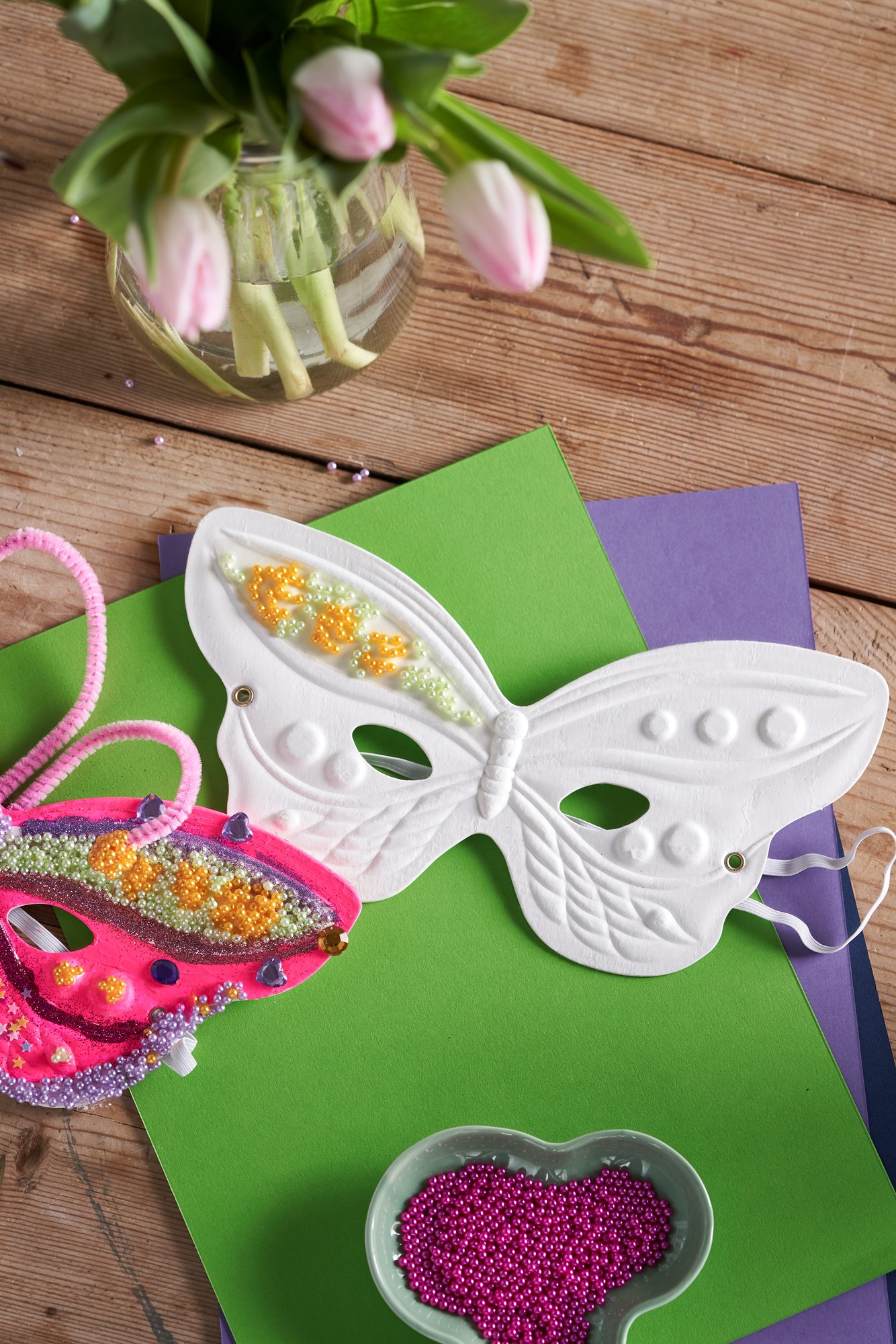 DIY mask Paper. 20 x 10 cm. 300 gsm.