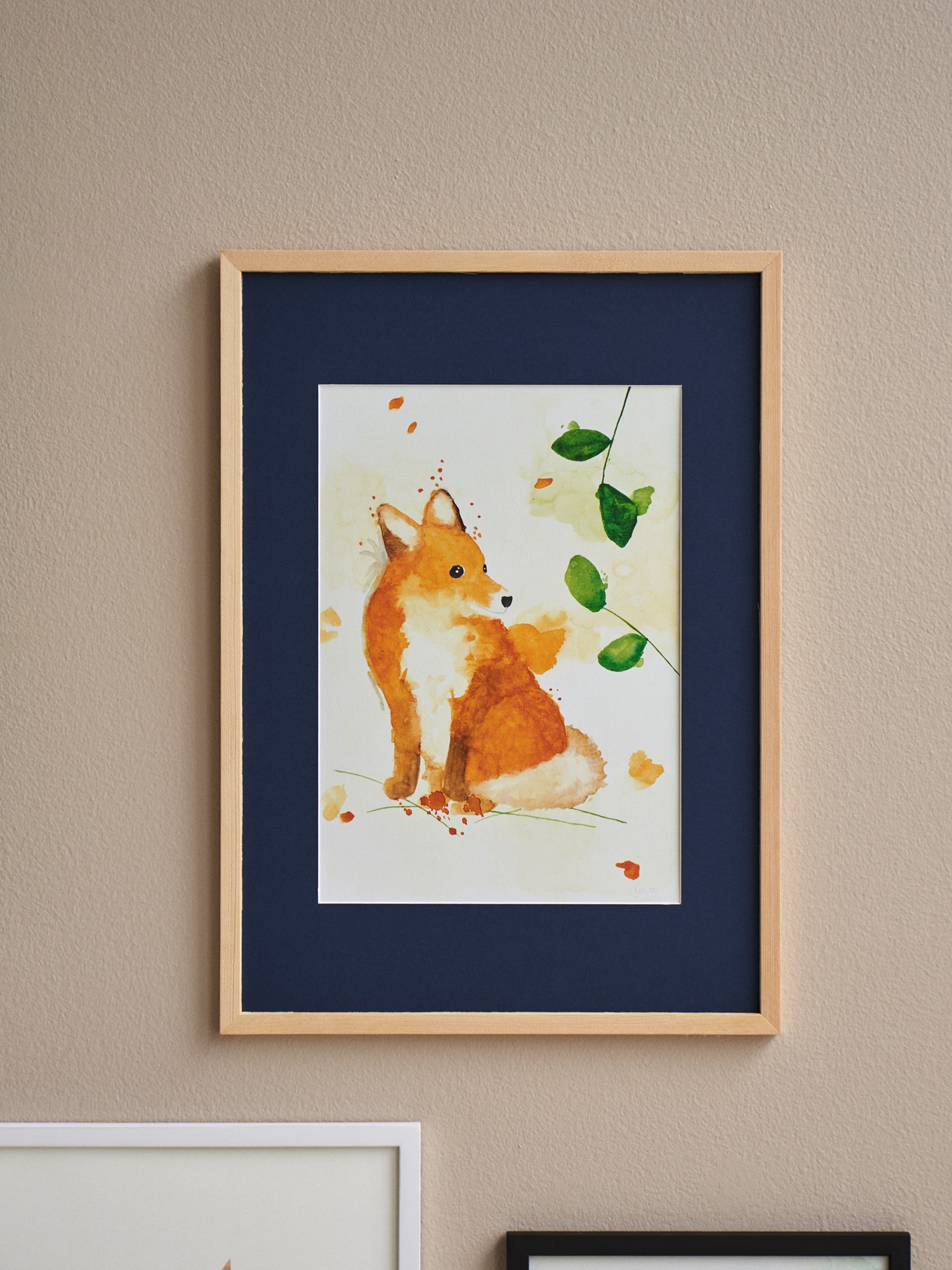 Lune Ræv A4 Et Lille Atelier - Kids.