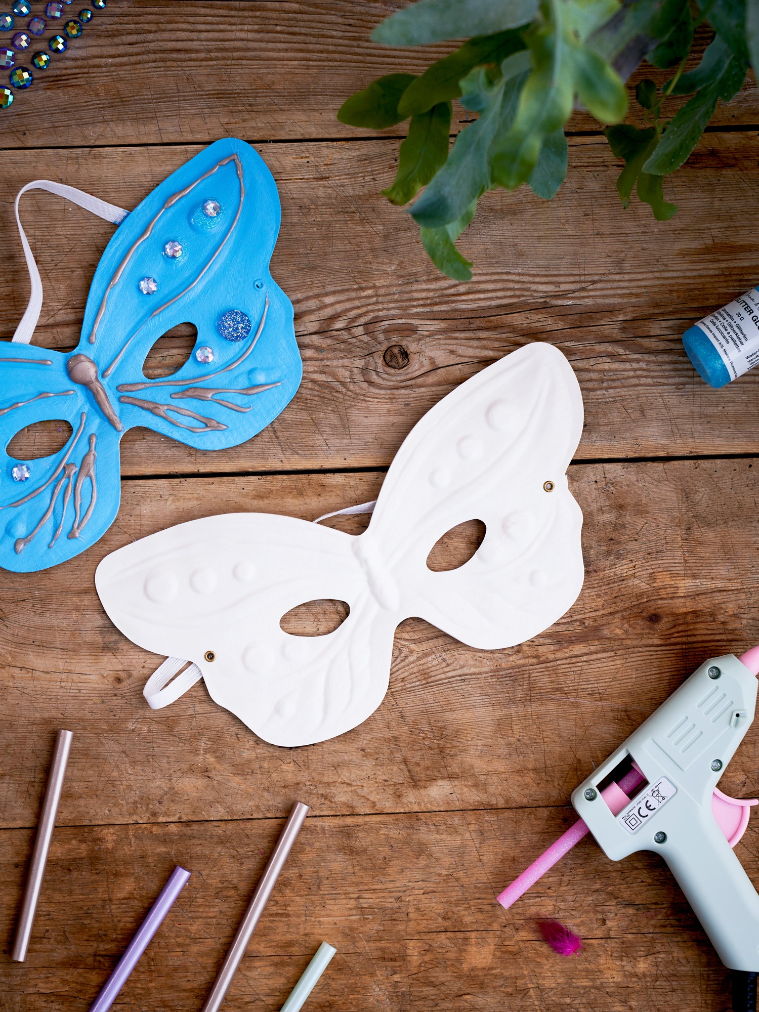 DIY mask Paper. 20 x 10 cm. 300 gsm.