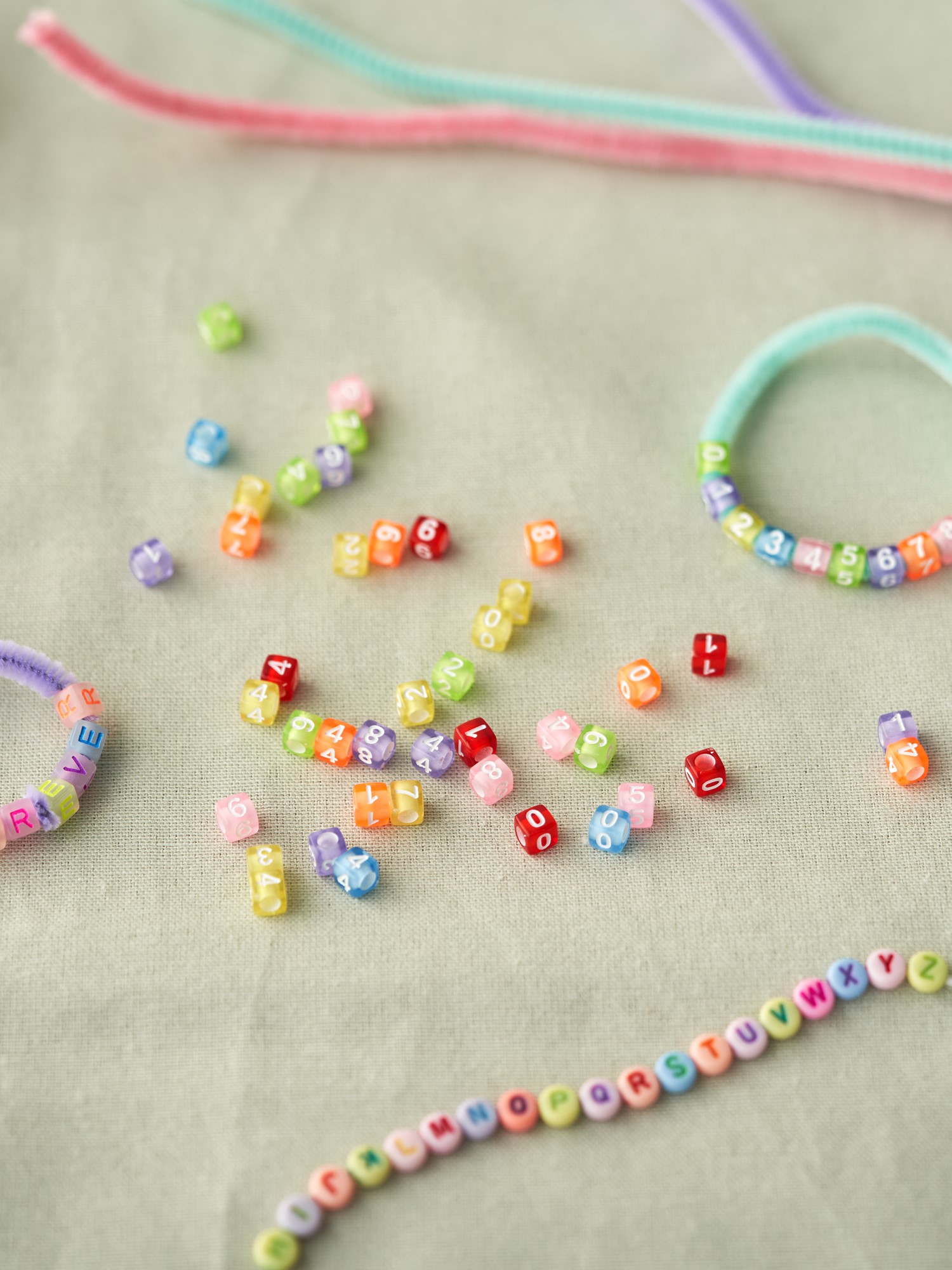 Number beads 40 g.