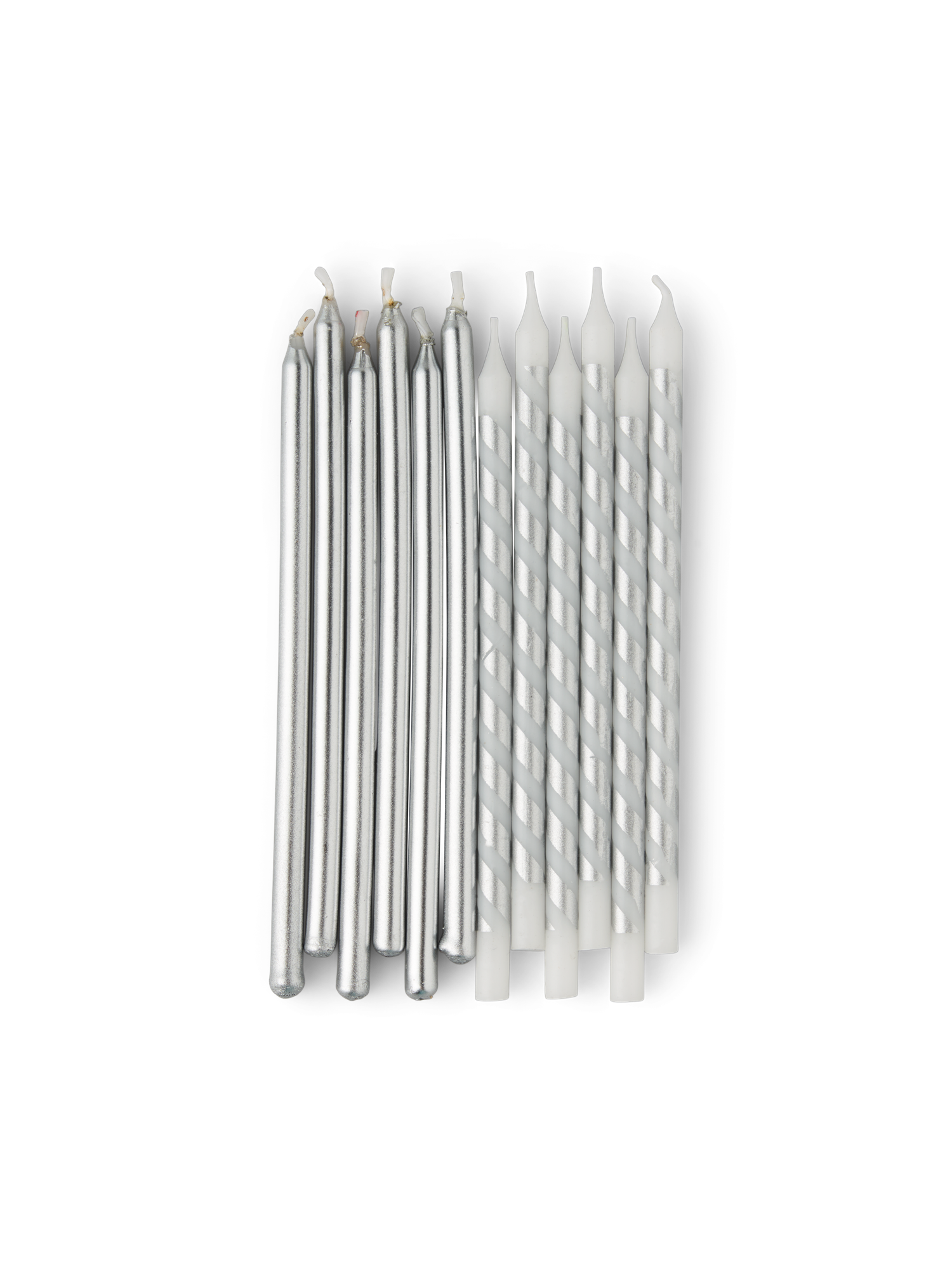 Birthday candles Paraffin wax. 0.55 x 12 cm. 12 pcs.