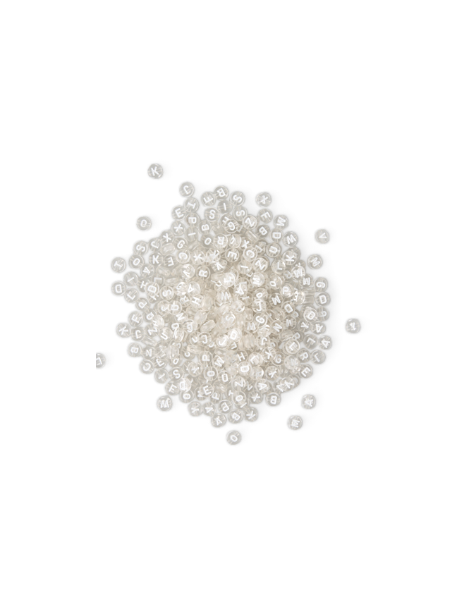 Beads Polypropylene. 40 g.