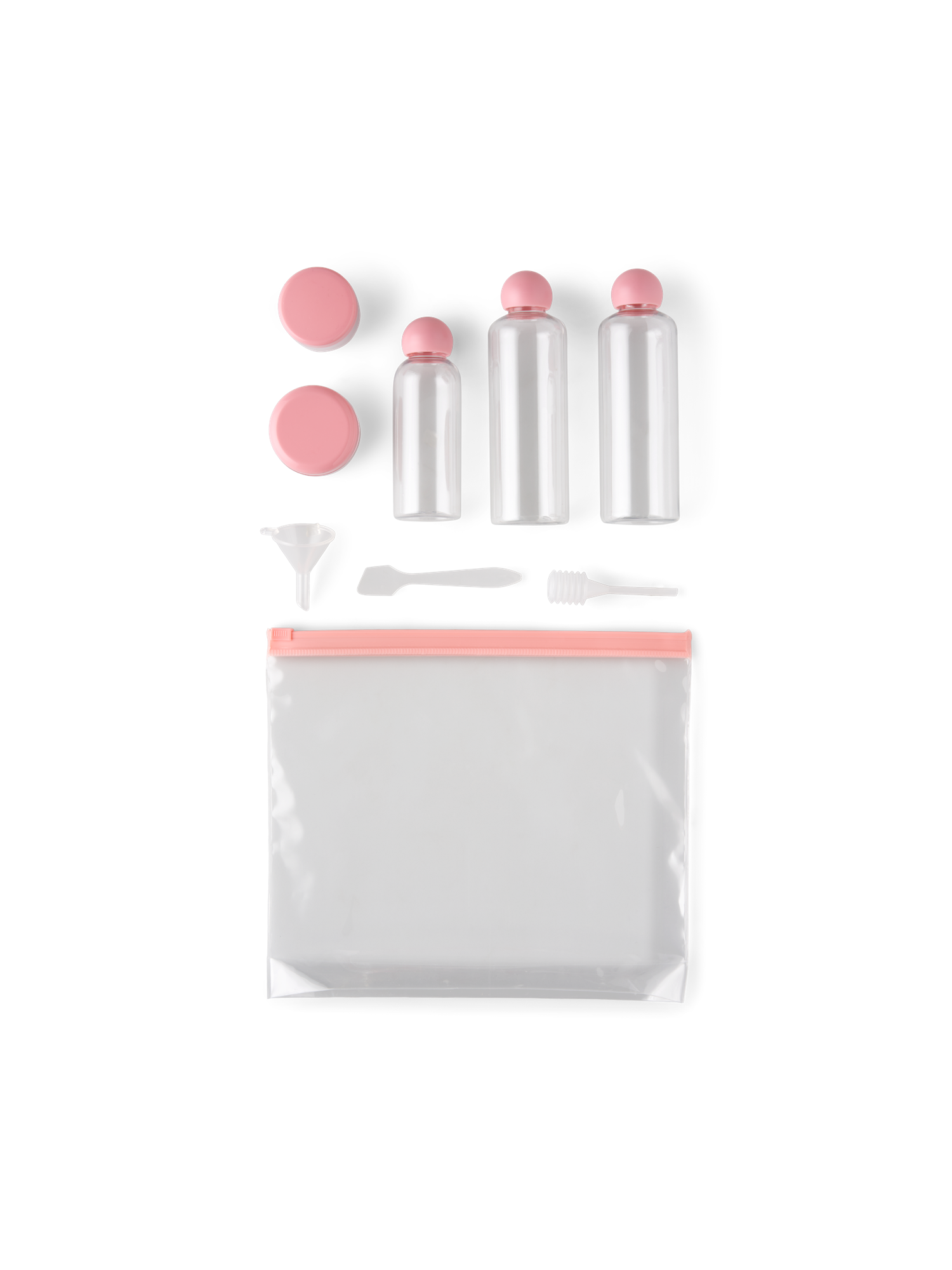 Travel container set Polypropylene/PET. 5 pcs.