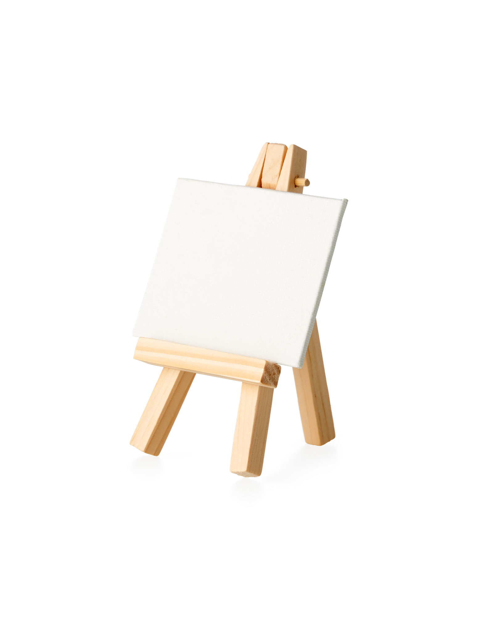 Mini easel Pine wood. 11,8 cm.