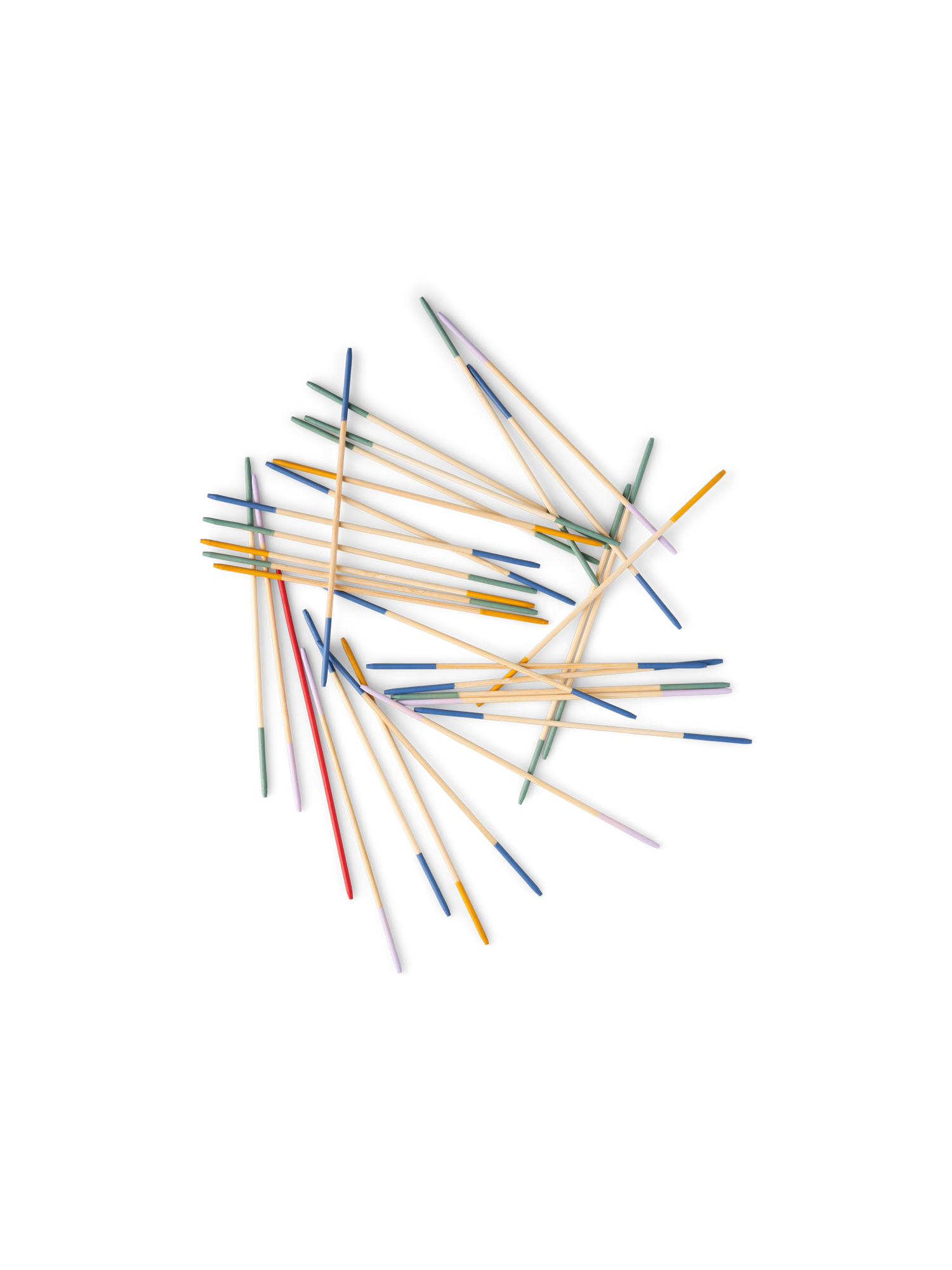Pick-up sticks Bamboo. 18 cm. 31 sticks.