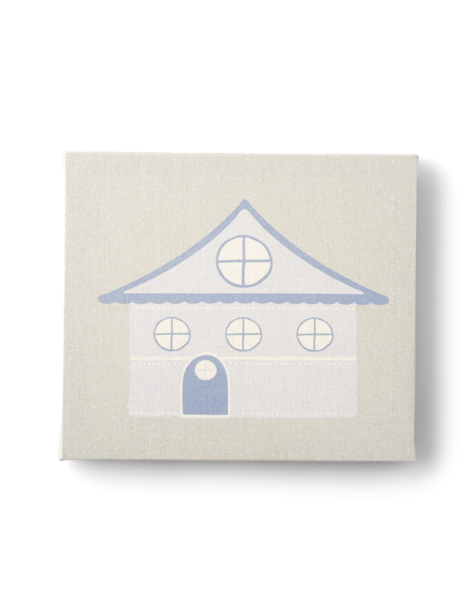 Print canvas Cotton/polyester. 21 x 24 cm.