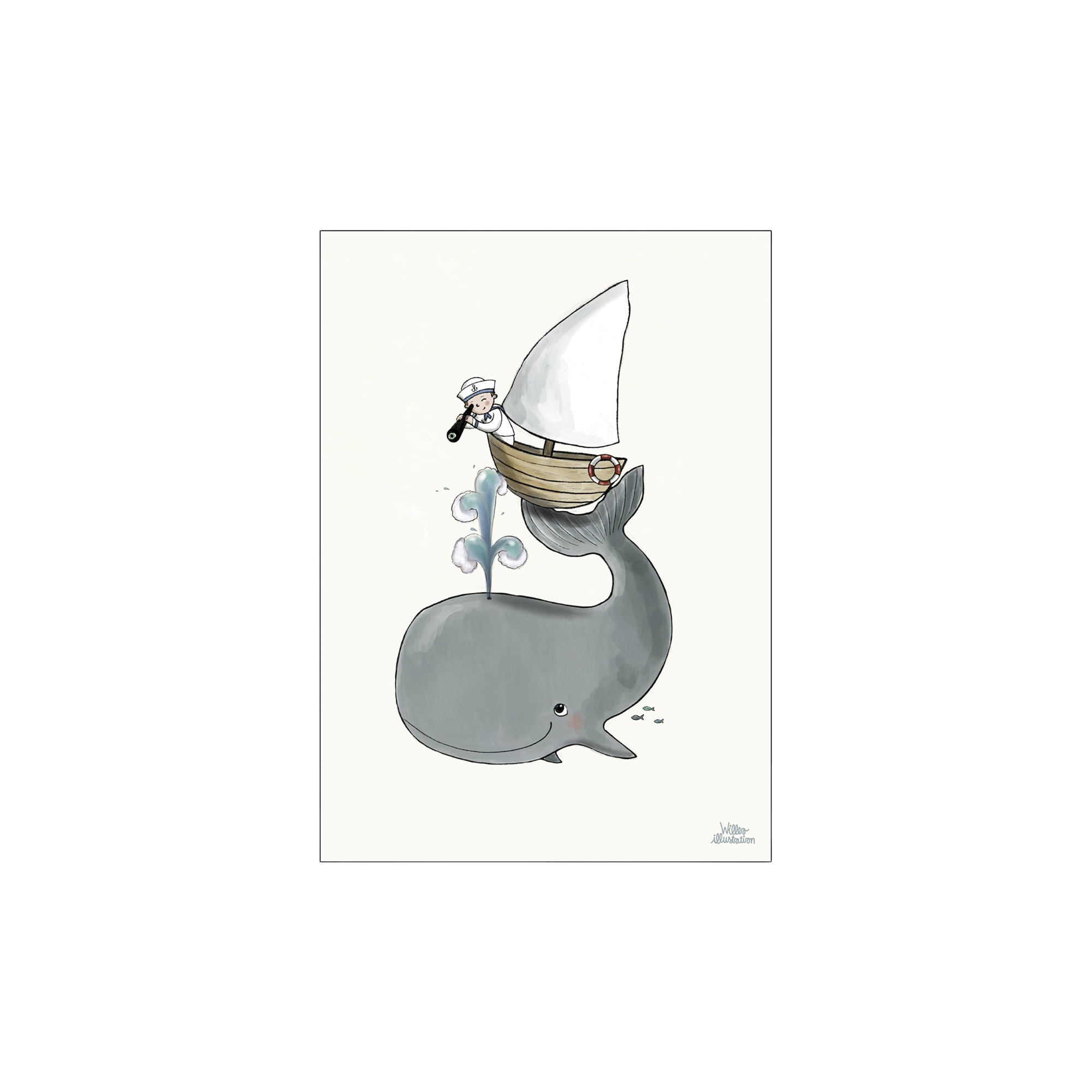 Hello You A3 Willero Illustration.