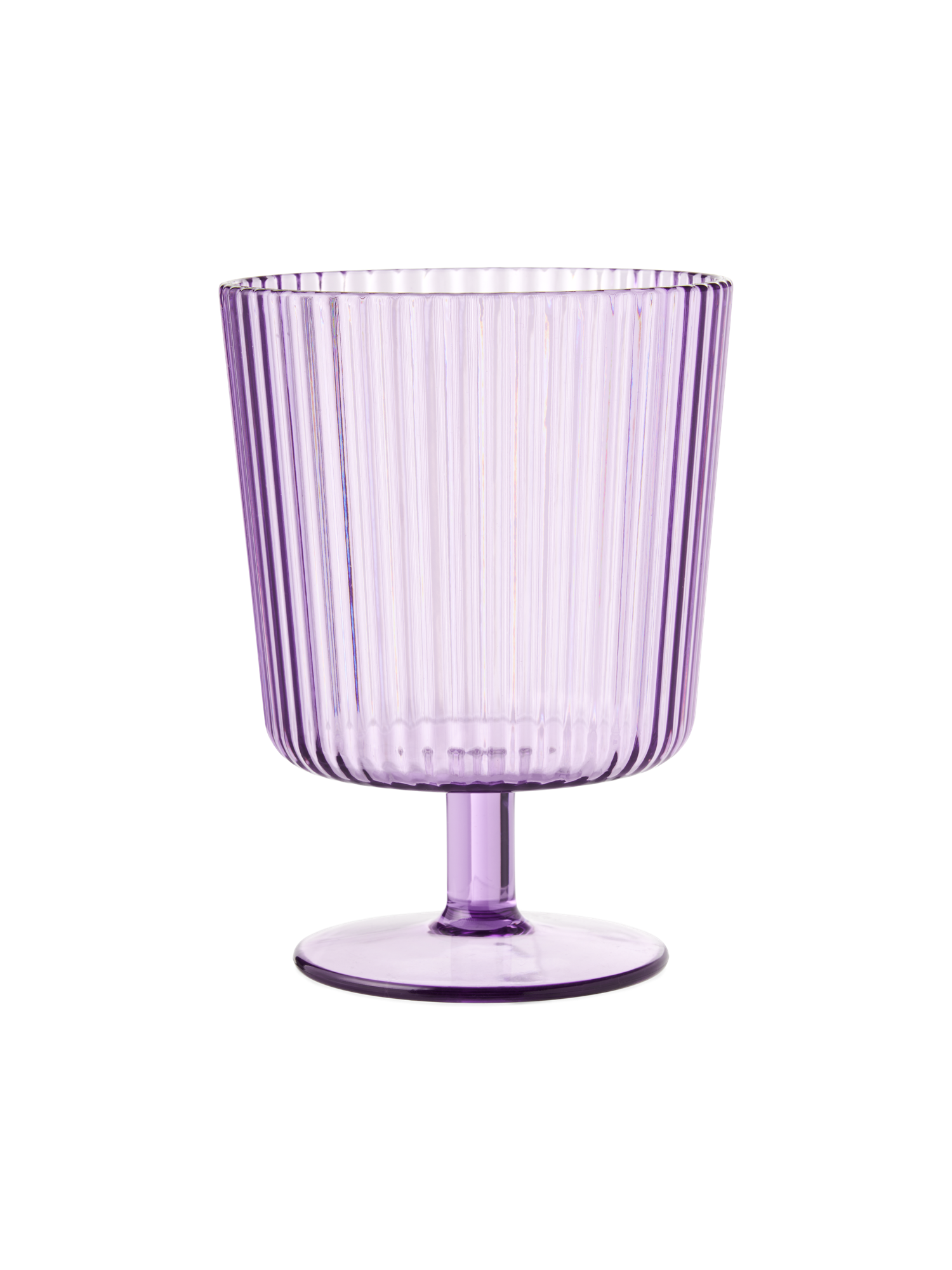 Reusable plastic wine glass