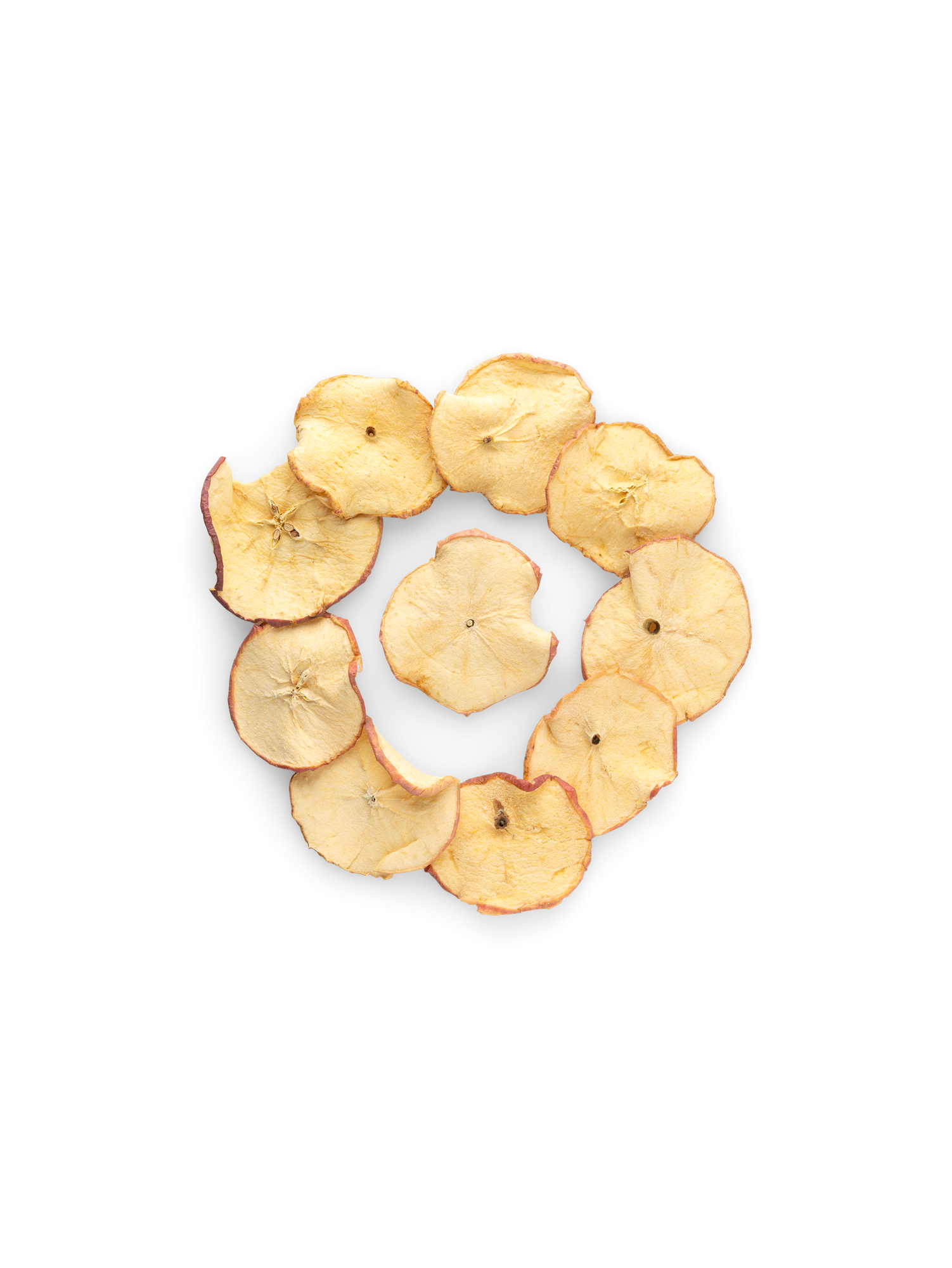 Dried apple slices 40 g.