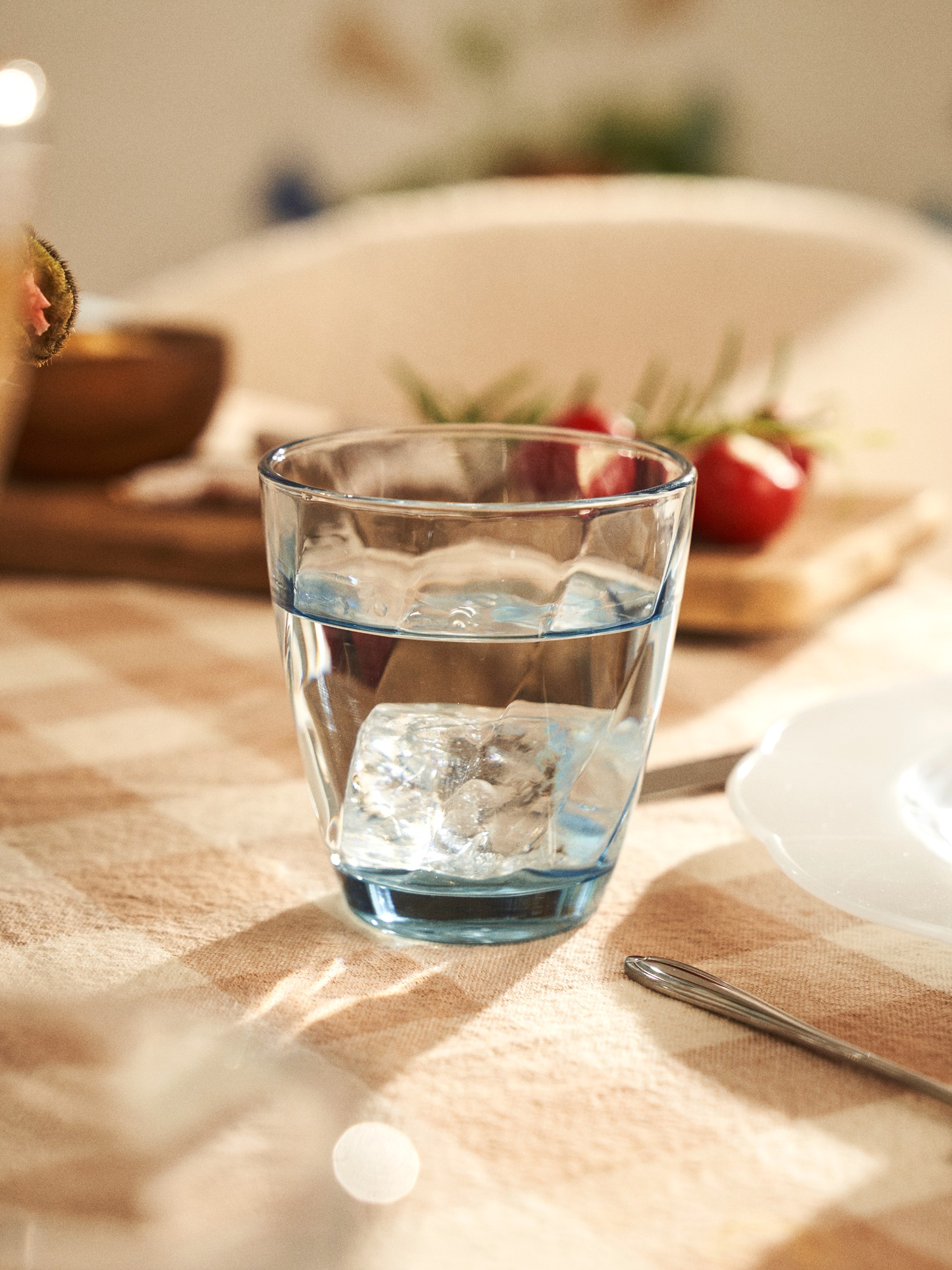 Drinking glass Glass. 8.5 x 9 cm.