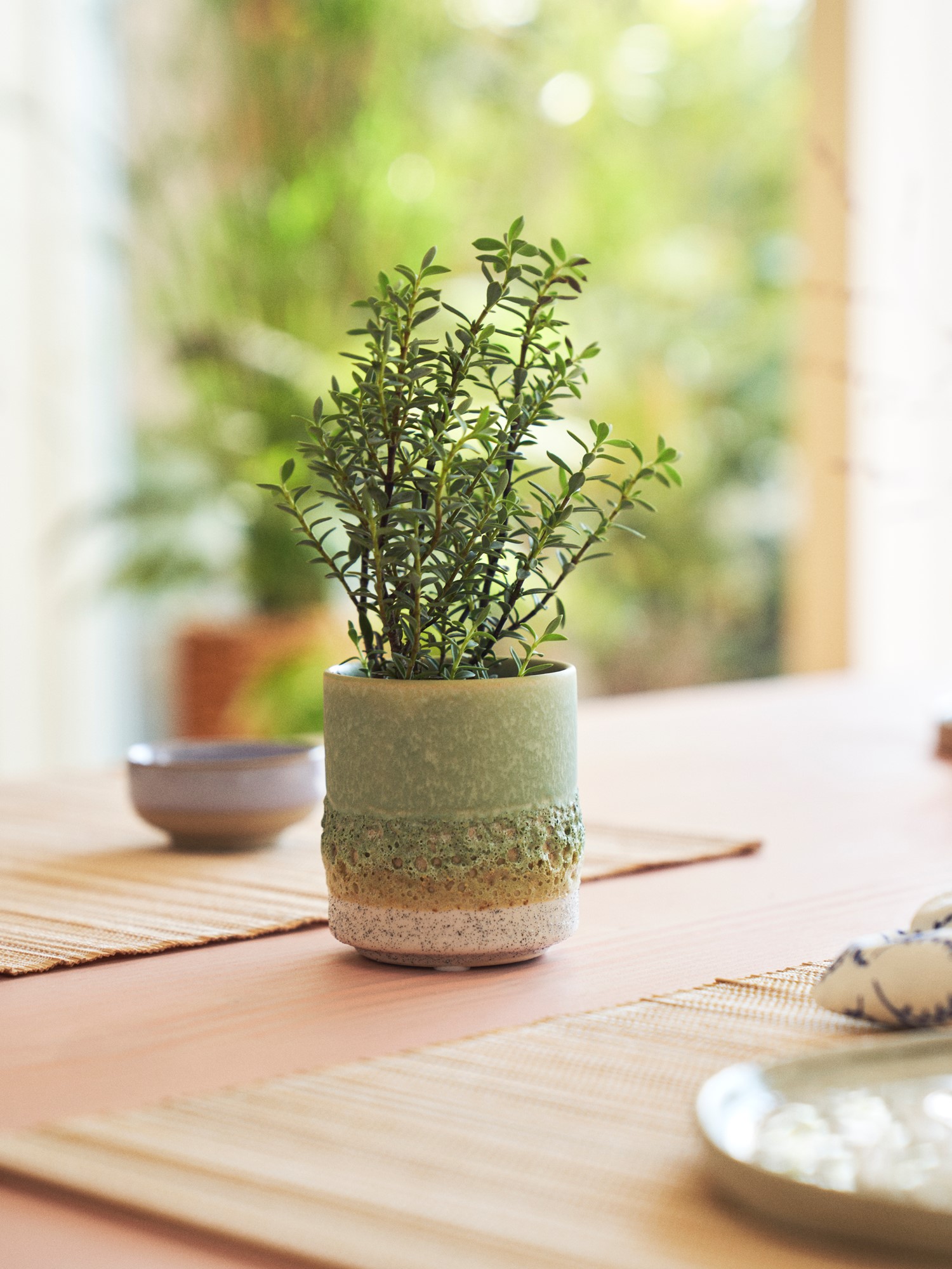 Flowerpot Stoneware. Ø7 x 8 cm.