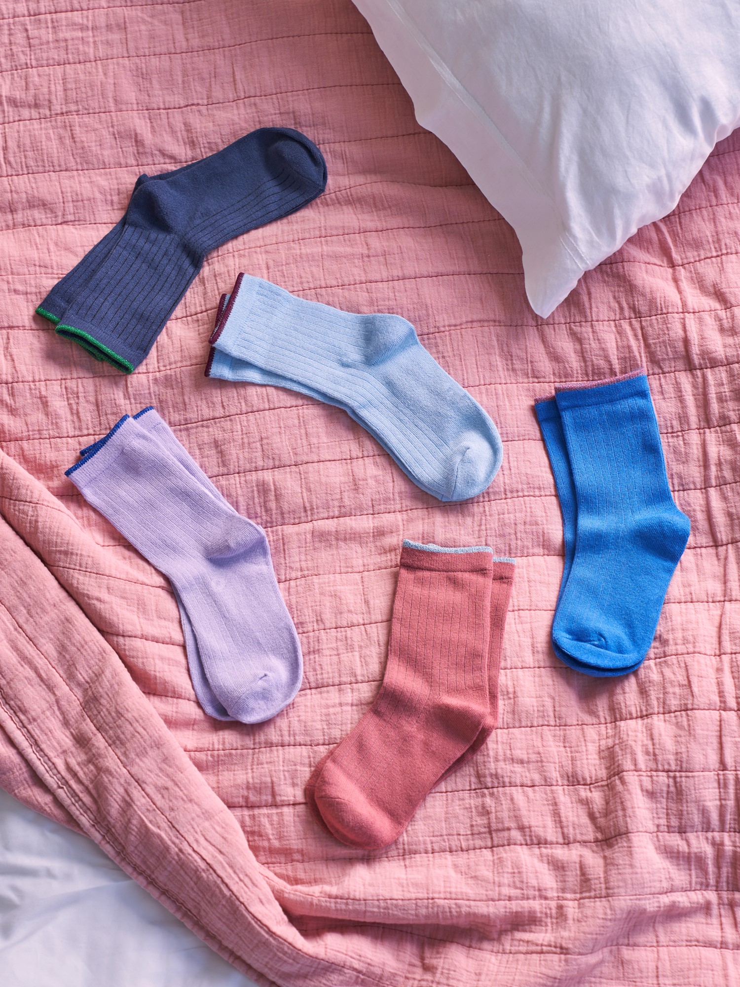 Socks 5-pack 39/41 Bamboo viscose/polyester/elasthane.