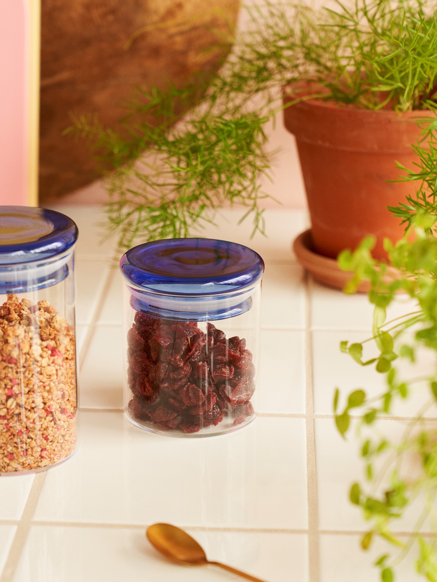 Jar with lid Glass. 425 ml.