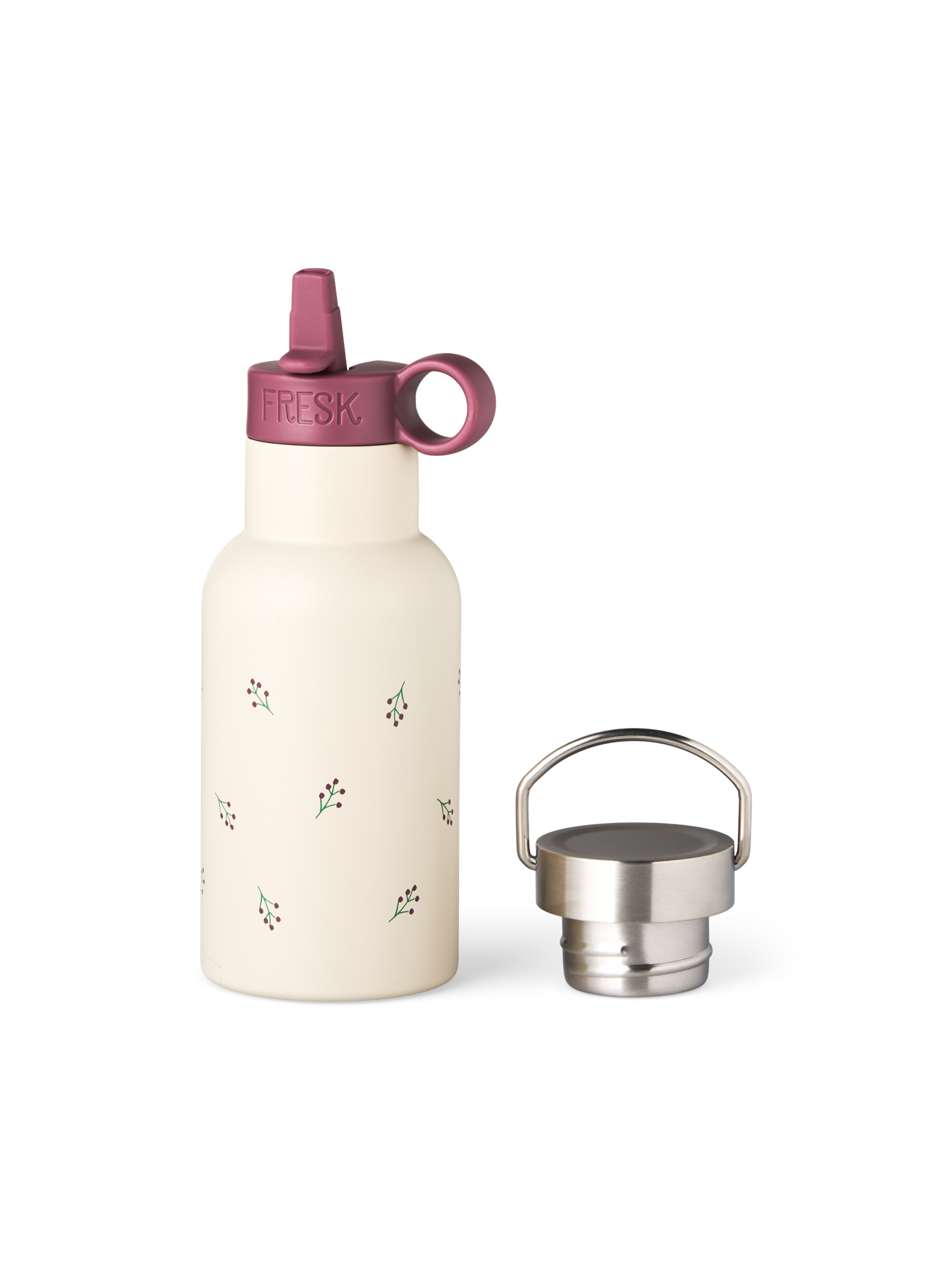 Insulated flask 350 ml Stainless steel. 23 x 10 x 8 cm.